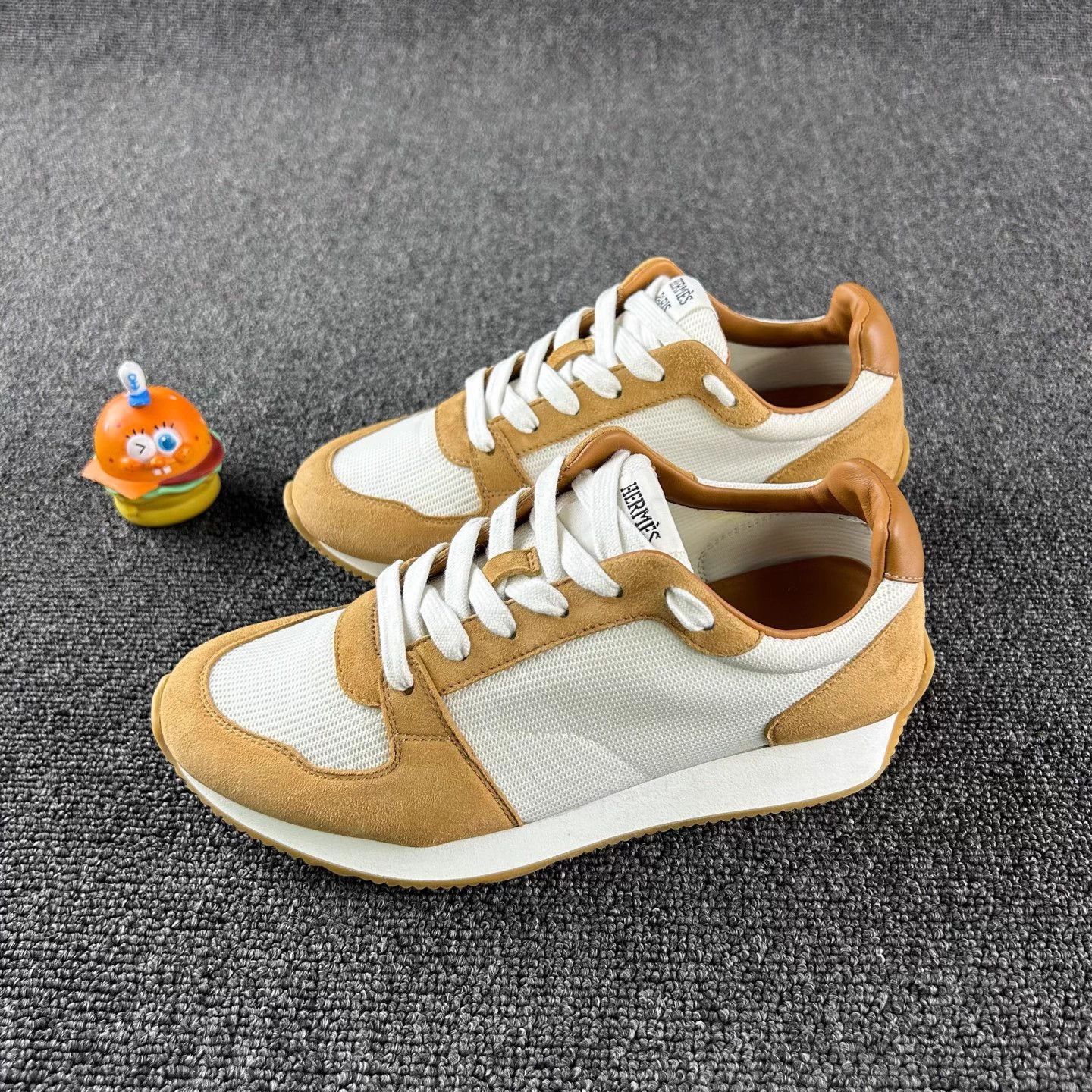 Hermes Hermes brown vintage trainers 35.5 Size US 4.5 / IT 34.5 - 1 Thumbnail