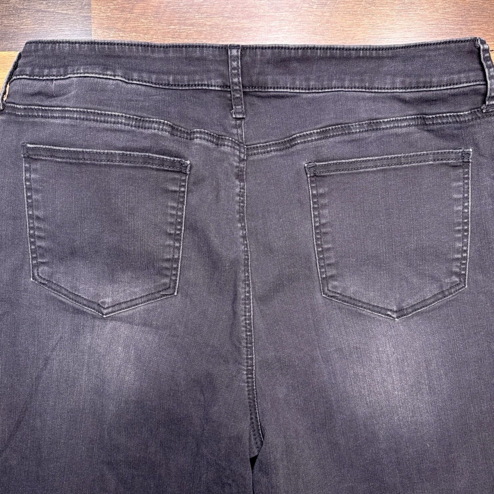 Vintage Chicos Jeans Slimming Girlfriend Slim Leg Ankle 00P Red High Rise Flowers Size 26" / US 2 / IT 38 - 6 Thumbnail
