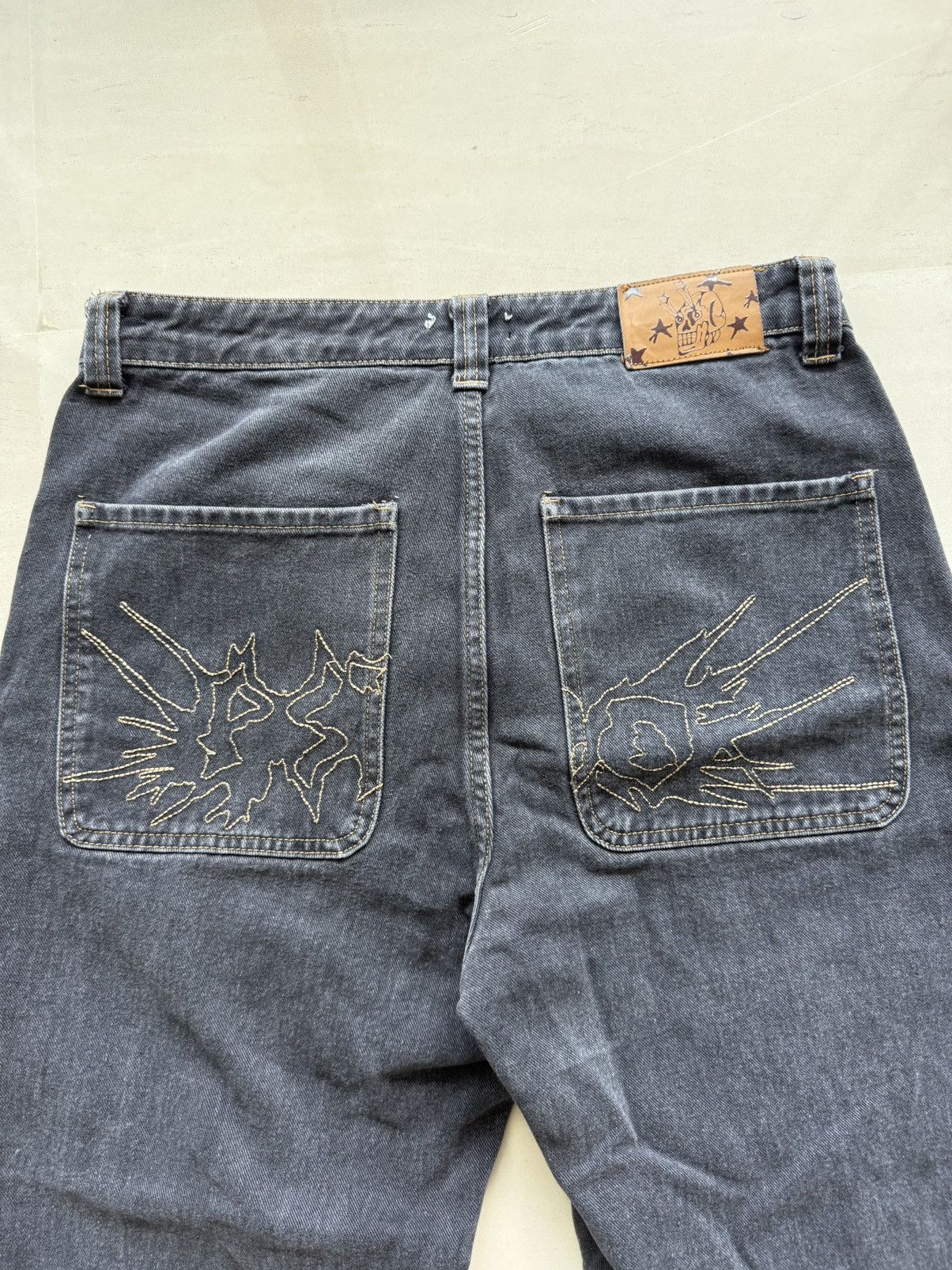 Other PSYCO Black baggy jeans Size US 32 / EU 48 - 3 Thumbnail