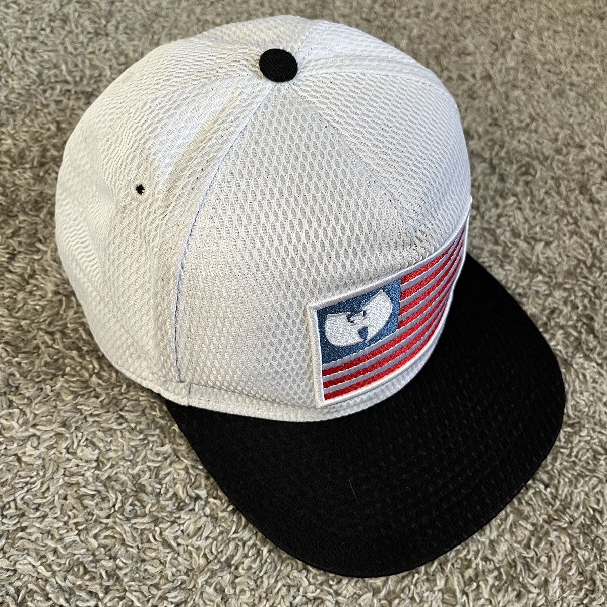 Wu-Tang Clan 🔴Wu-Tang Iron Flag Hat White Snapback WuTang Cash Rules Rza Size ONE SIZE - 6 Thumbnail