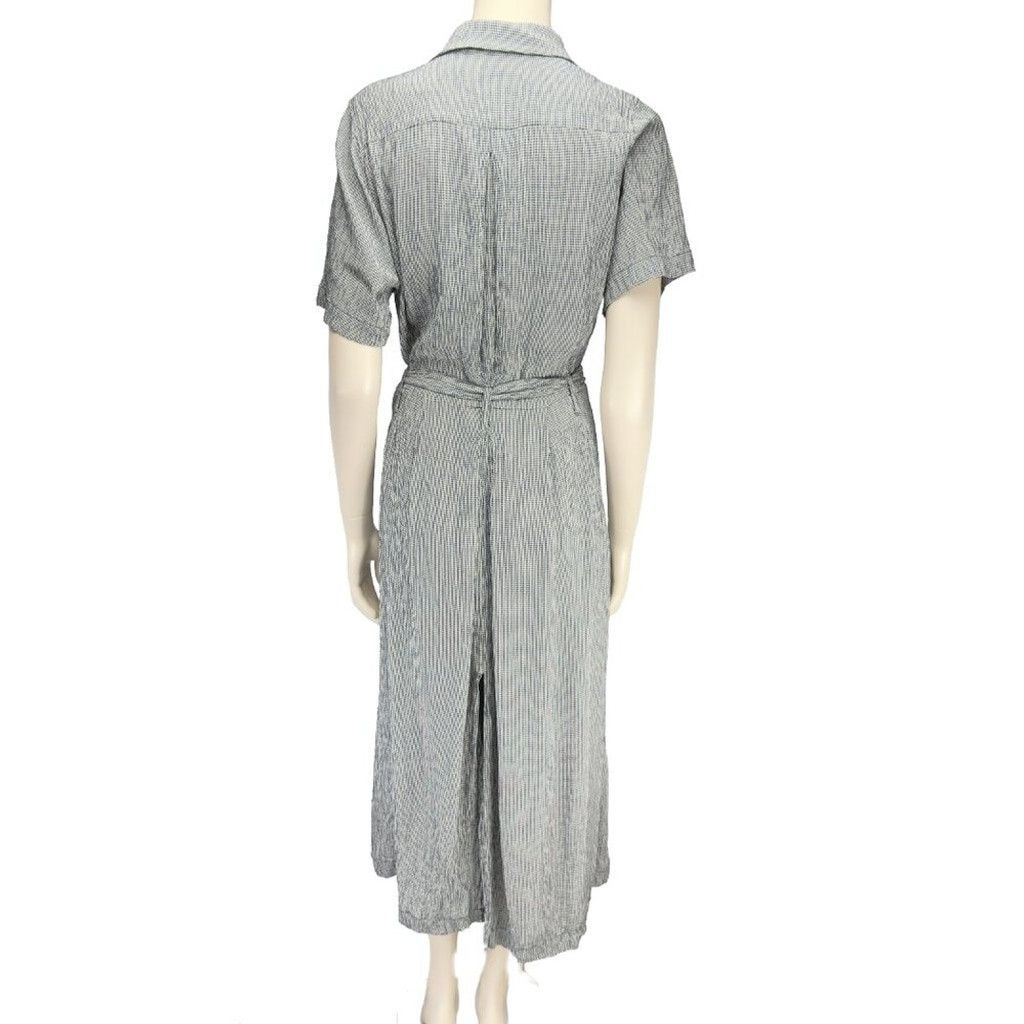 Other OLSEN Crinkle Transitional A-line Button-Down Shirt Dress 38 Size 4XL / US 24-26 - 4 Thumbnail
