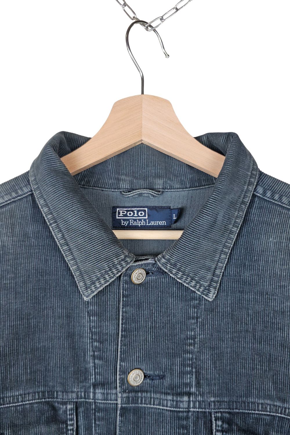 Polo Ralph Lauren PRL Washed Corduroy Trucker Jacket - L (Malaysia, late ’90s) Size US L / EU 52-54 / 3 - 4 Thumbnail