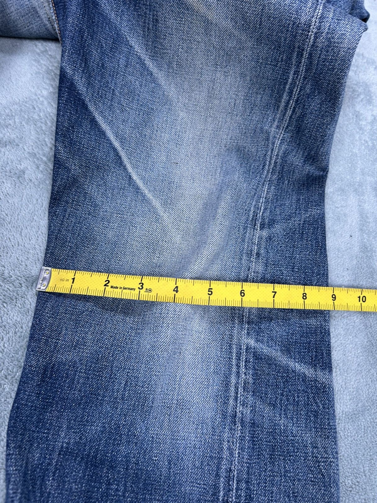 Sugar Cane Vintage Sewing Chop Denim Jeans Size US 28 / EU 44 - 16 Thumbnail