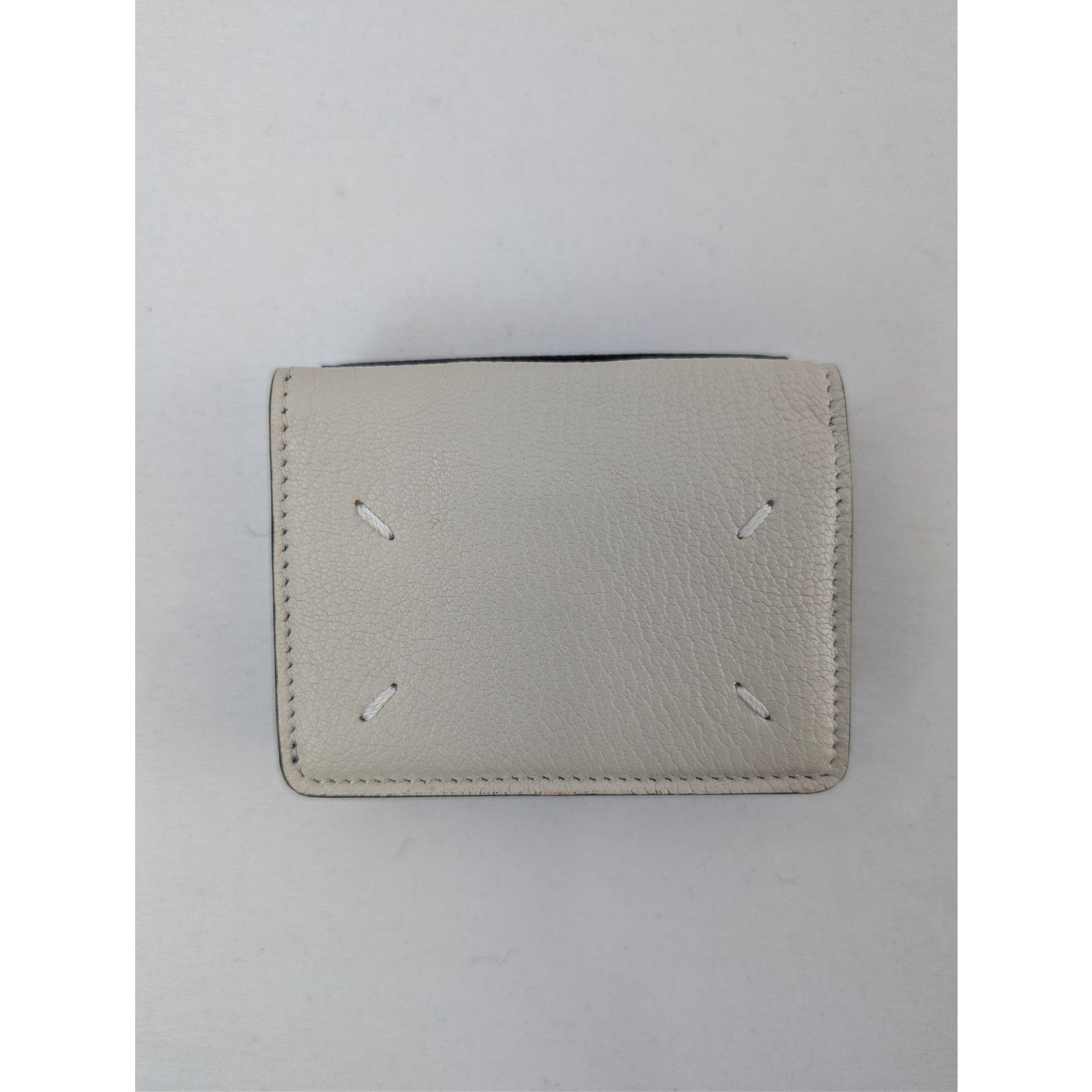 Maison Margiela o1rshd1 Size: OS / Leather Four-Stitch Clip Wallet Black Size ONE SIZE - 3 Thumbnail