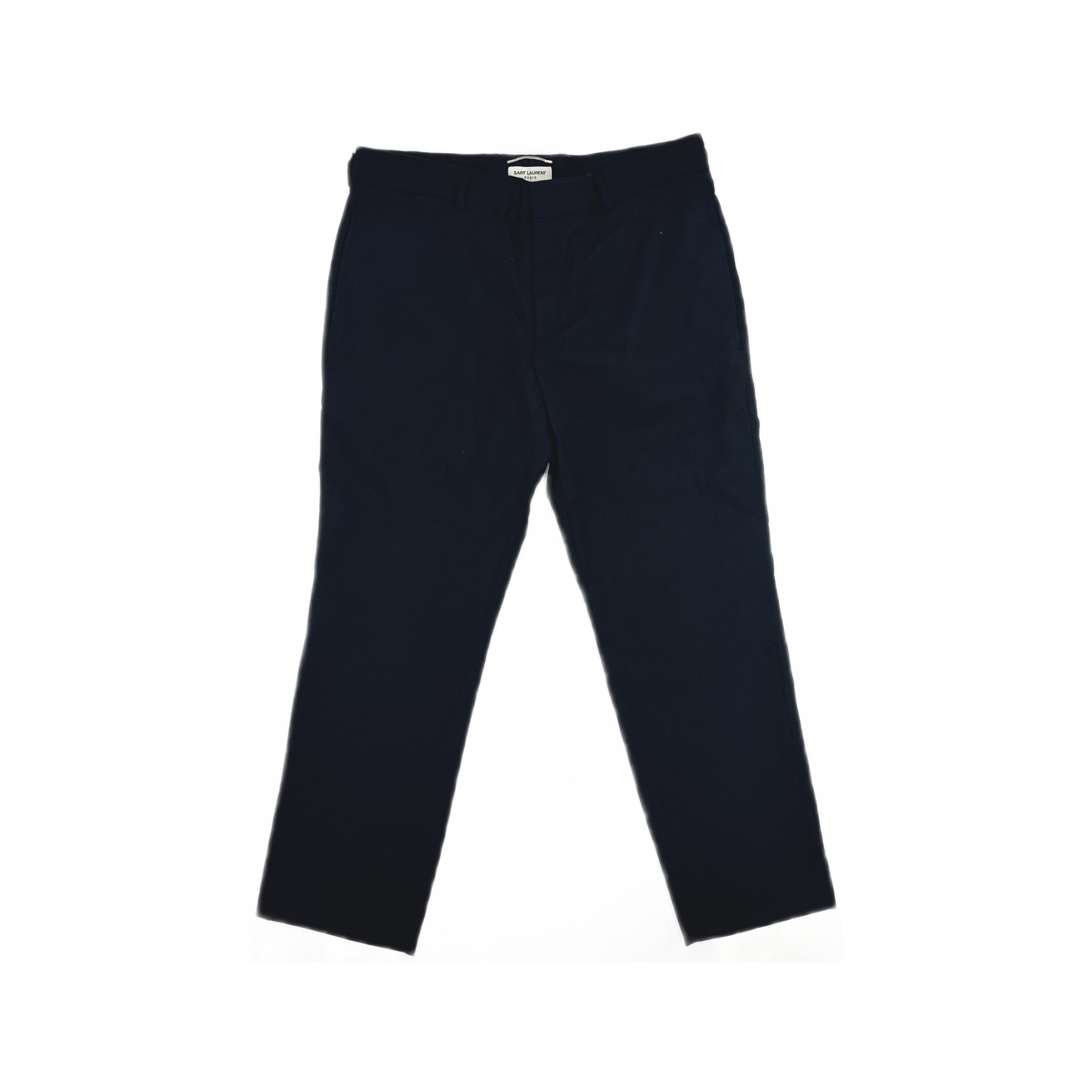 Saint Laurent Paris Saint Laurent Black Casual Pants Size 36 Size US 36 / EU 52 - 1 Thumbnail