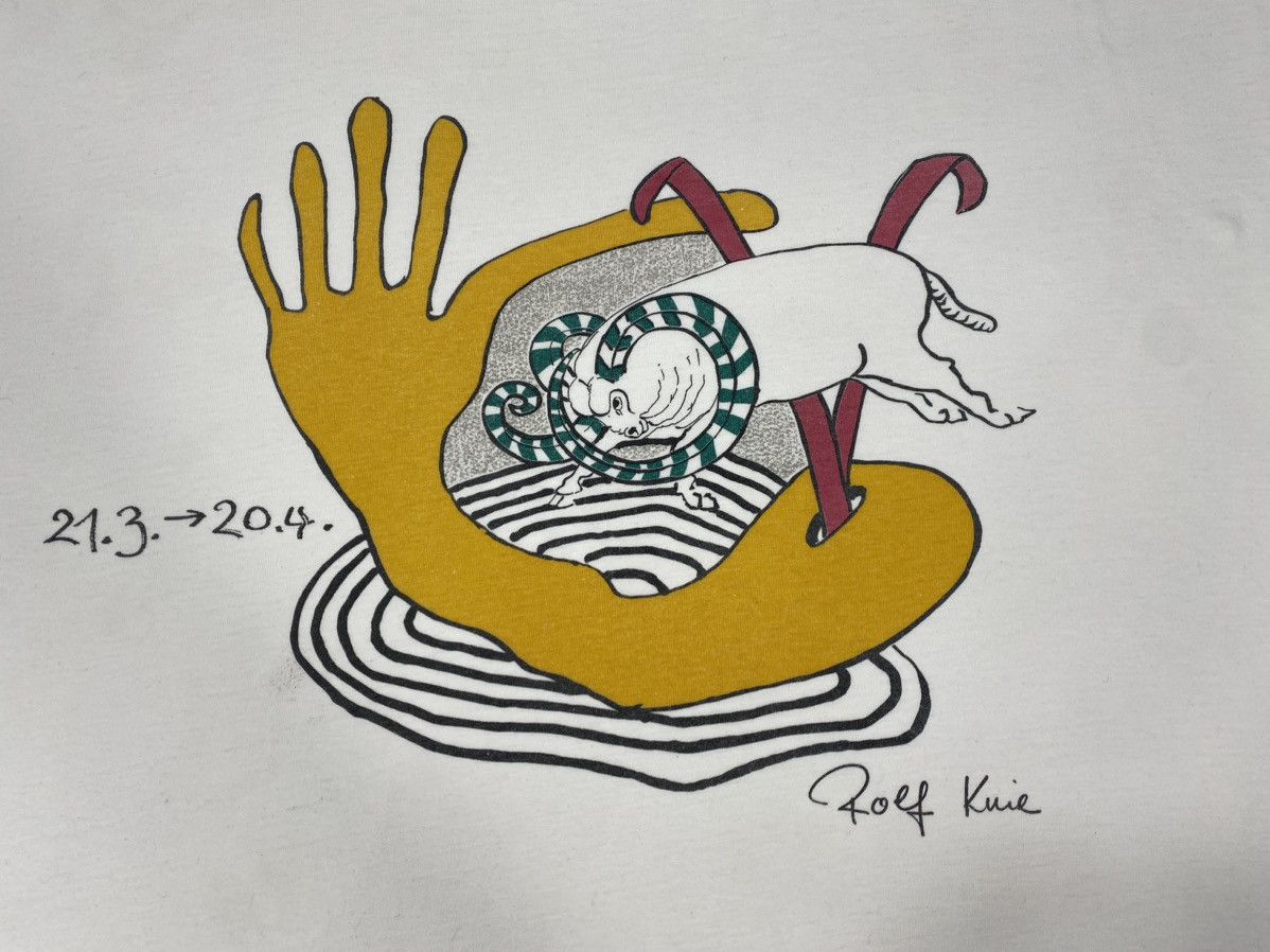 Arts & Science 🔥LASTDROP🔥 90s Rolf Knie Painter Swiss Circus Draw Art Tee Size US XL / EU 56 / 4 - 5 Thumbnail