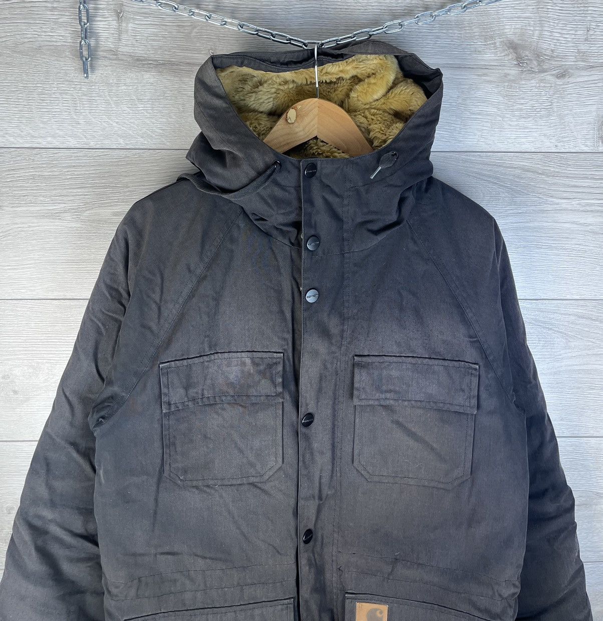 Carhartt Men’s parks Carhartt Mentley Jacket size M Y2K casual USA Size US M / EU 48-50 / 2 - 4 Thumbnail