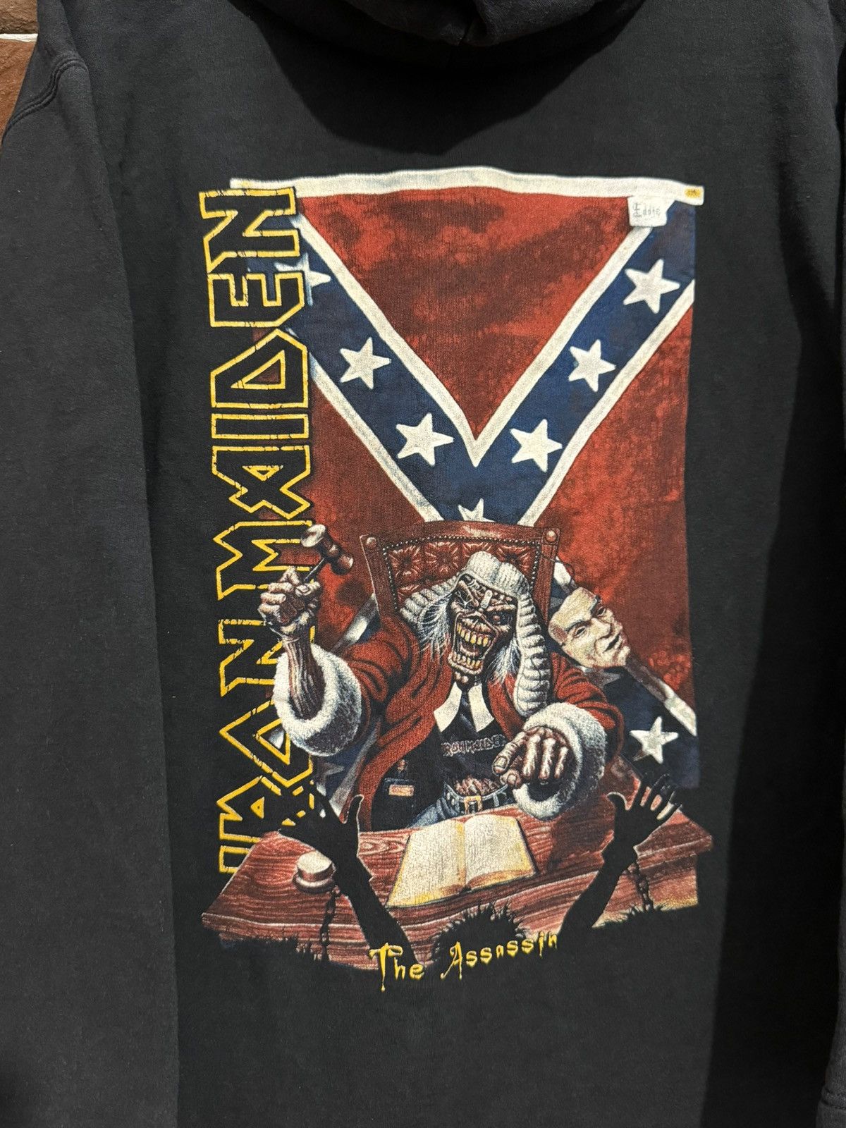 Band Tees Rare 90s Iron Maiden The Assassin Heavy Metal Hoodie L Black Size US L / EU 52-54 / 3 - 4 Thumbnail