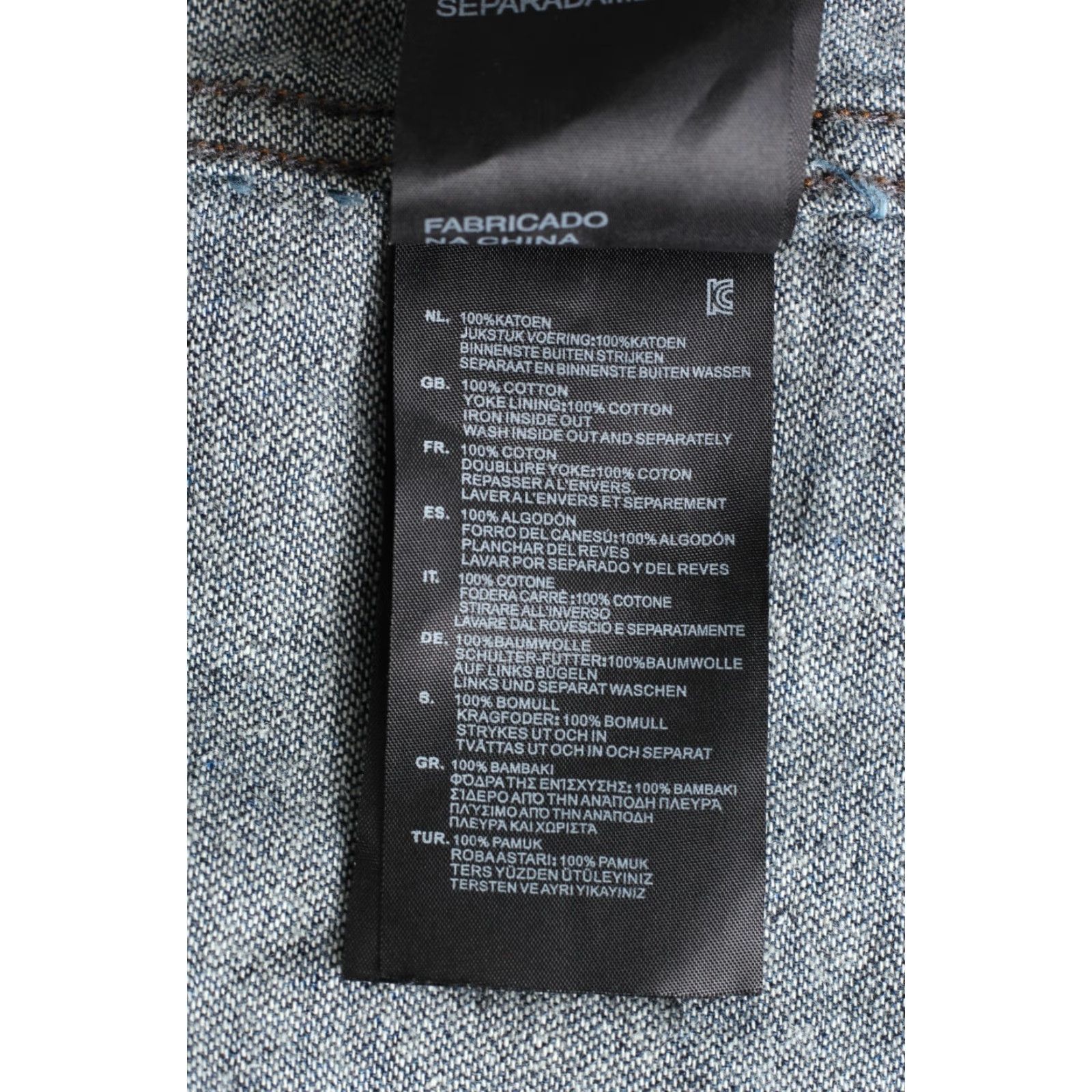 G-Star G-Star ARC 3D Denim Shirt Men L Long Sleeve Slim Fit Shirt Size US L / EU 52-54 / 3 - 7 Thumbnail