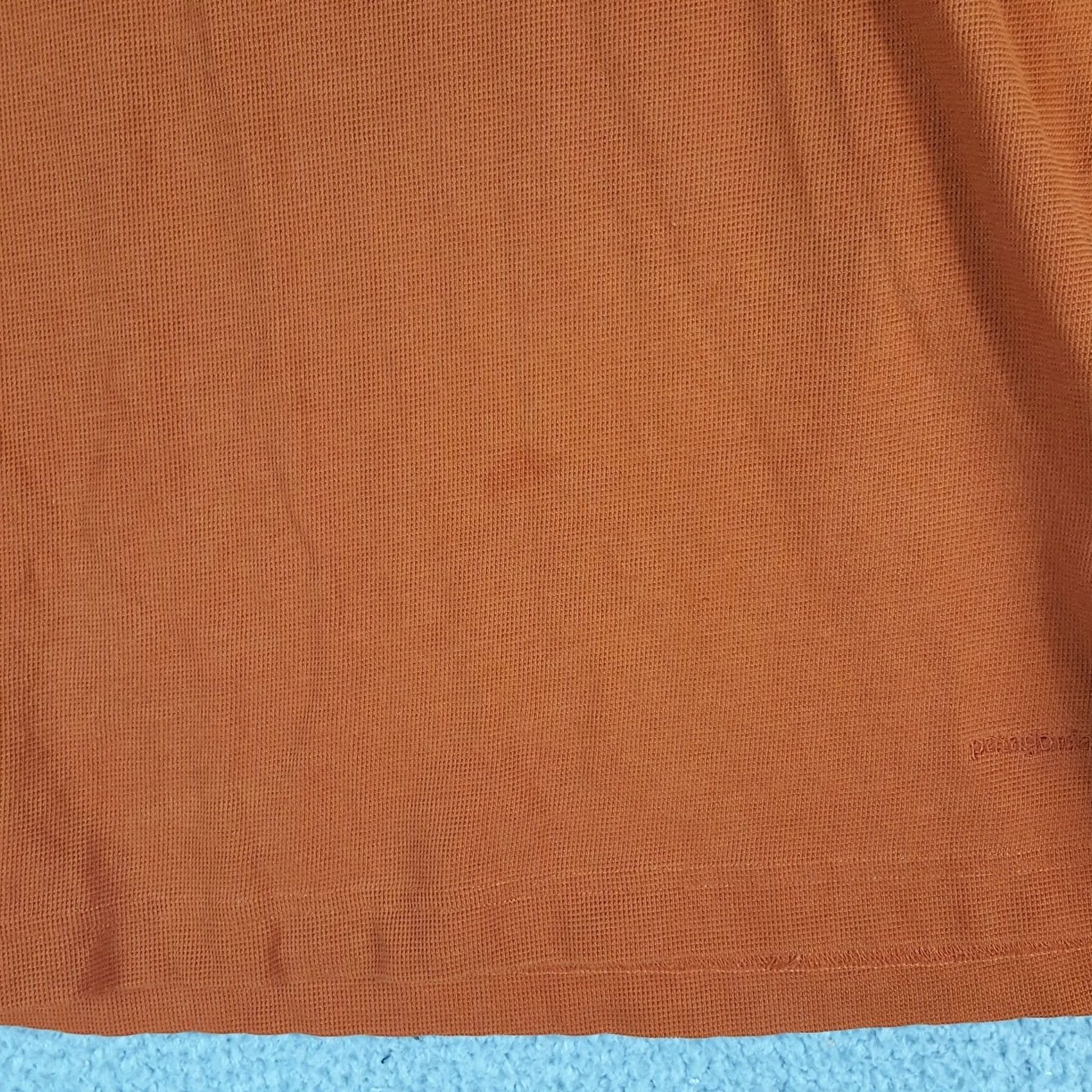 Patagonia Patagonia Polo Shirt Men's XL Breathable Orange Collar Outdoor Hiking Snap Vintage 90s Grunge Preppy Surf Beach Classic Logo Shirt Size US XL / EU 56 / 4 - 4 Thumbnail