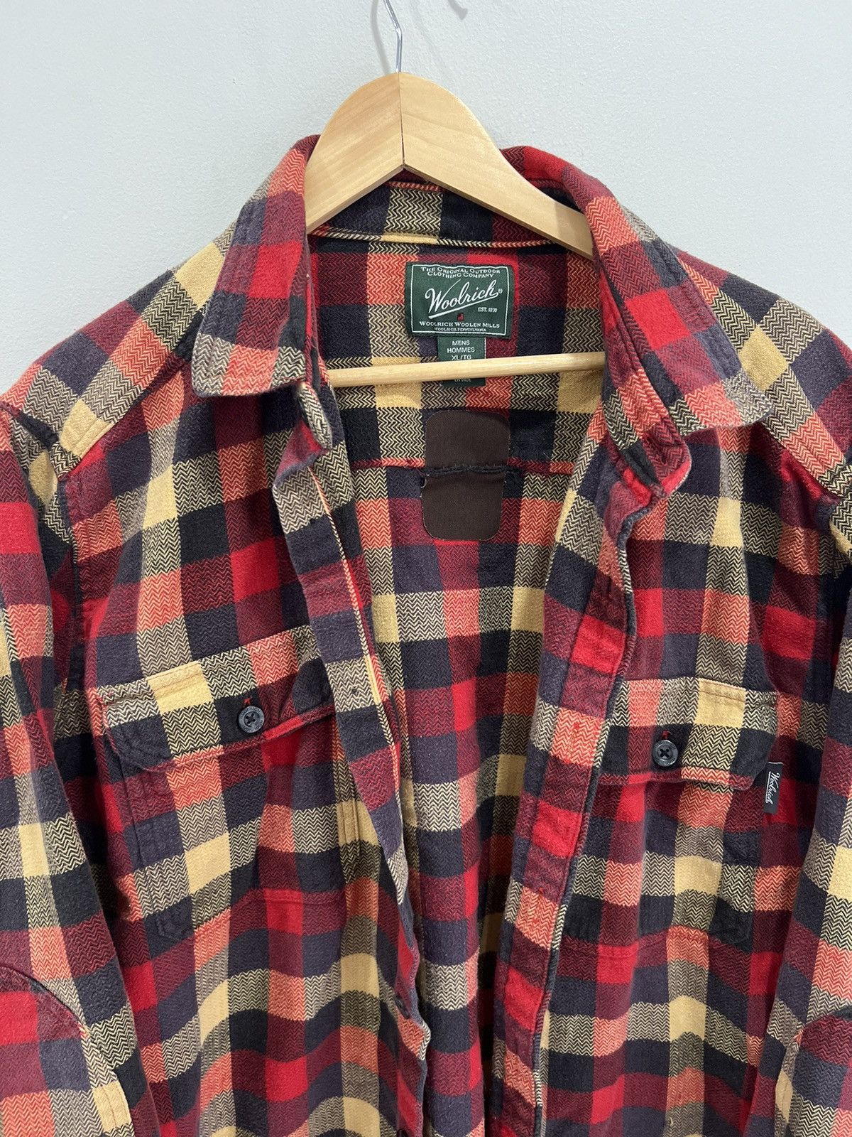 Woolrich Woolen Mills Vintage Woolrich Plaid Button Up Shirt Size US XL / EU 56 / 4 - 2 Thumbnail