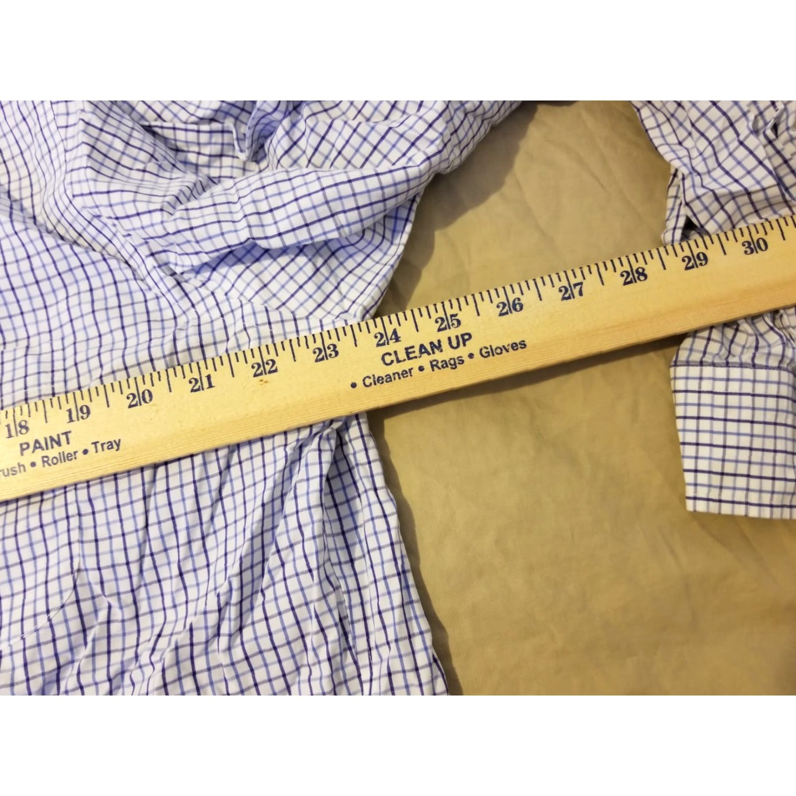 Brooks Brothers Brooks Brothers Dress Shirt Blue White Cotton 16 34 Button-Down Long Sleeve Regular Men’s Regular Size 16 Size 42R - 4 Thumbnail