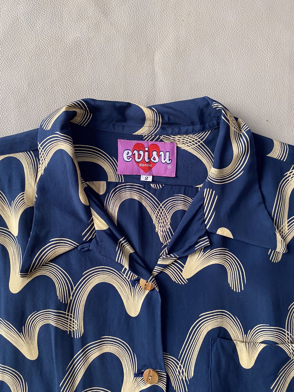 Evisu Evisu logo Shirt silk Size S / US 4 / IT 40 - 2 Thumbnail