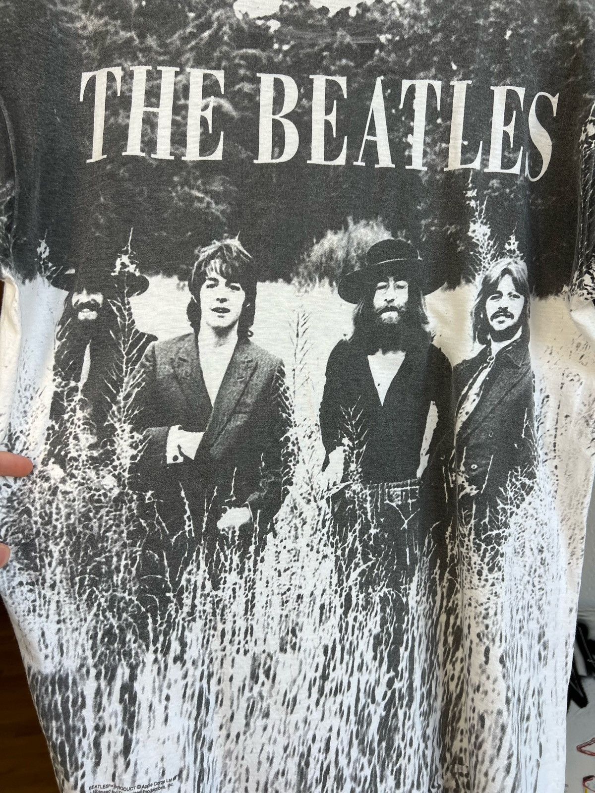 Band Tees Vintage 90s The Beatles Full Print Shirt Rare Size US L / EU 52-54 / 3 - 7 Thumbnail