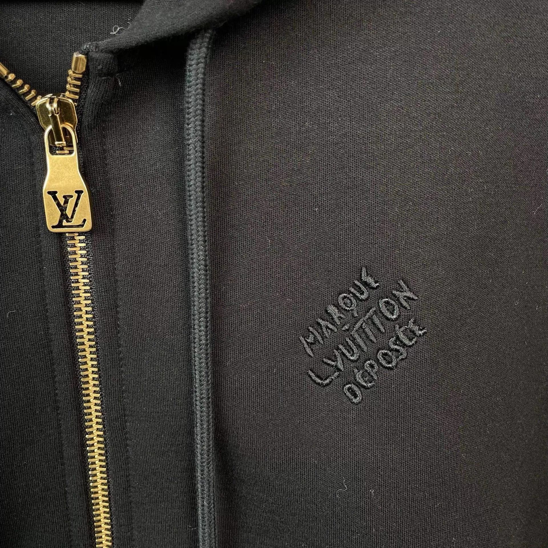 Louis Vuitton LV space cotton black M jacket no accessories Size M / US 6-8 / IT 42-44 - 8 Thumbnail