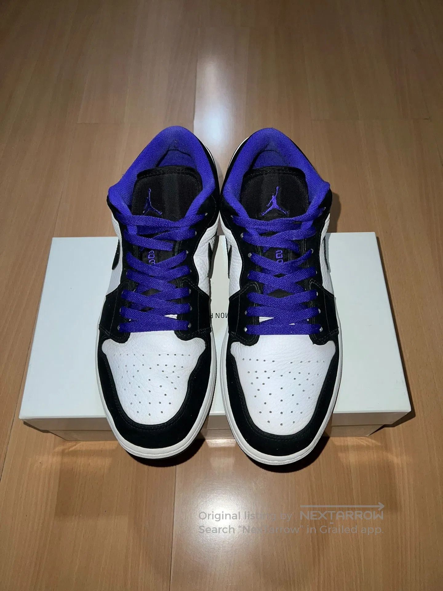Jordan Brand Air Jordan 1 Low Black White. Size US 11 / EU 44 - 1 Thumbnail