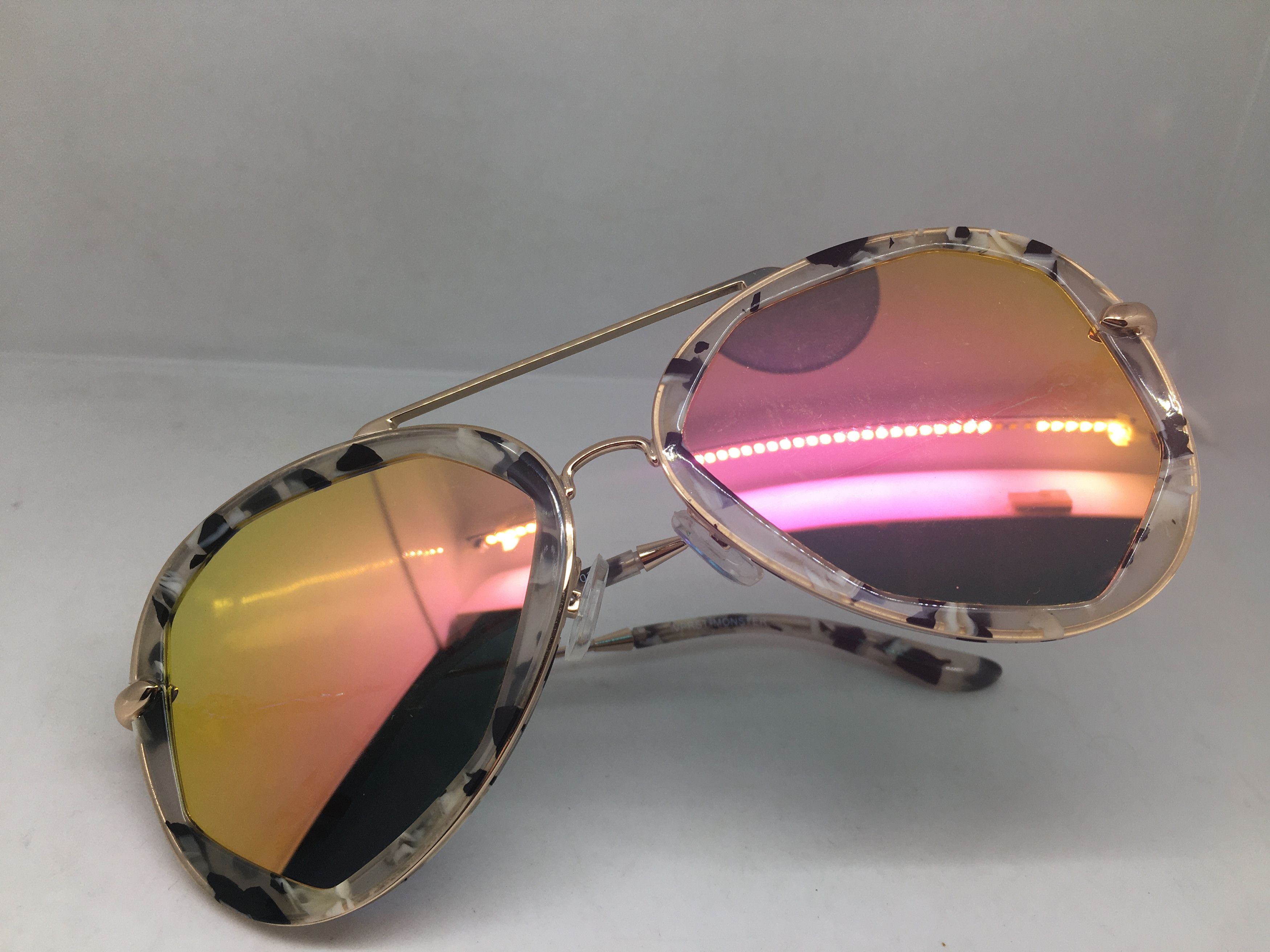Other Mod Aviator ROCKABILLY Sunglasses Frame Pilots VPRST MONSTER Size ONE SIZE - 7 Thumbnail