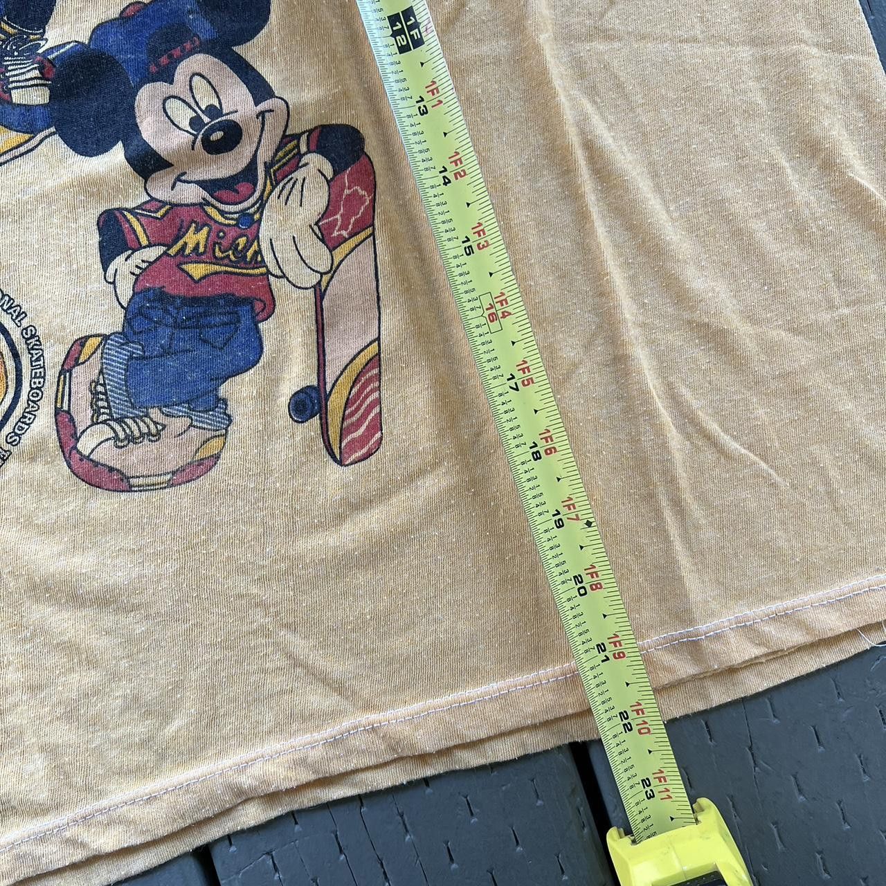 Disney × Mickey Mouse × Vintage 90s Mickey Mouse tee Size US XS / EU 42 / 0 - 7 Thumbnail
