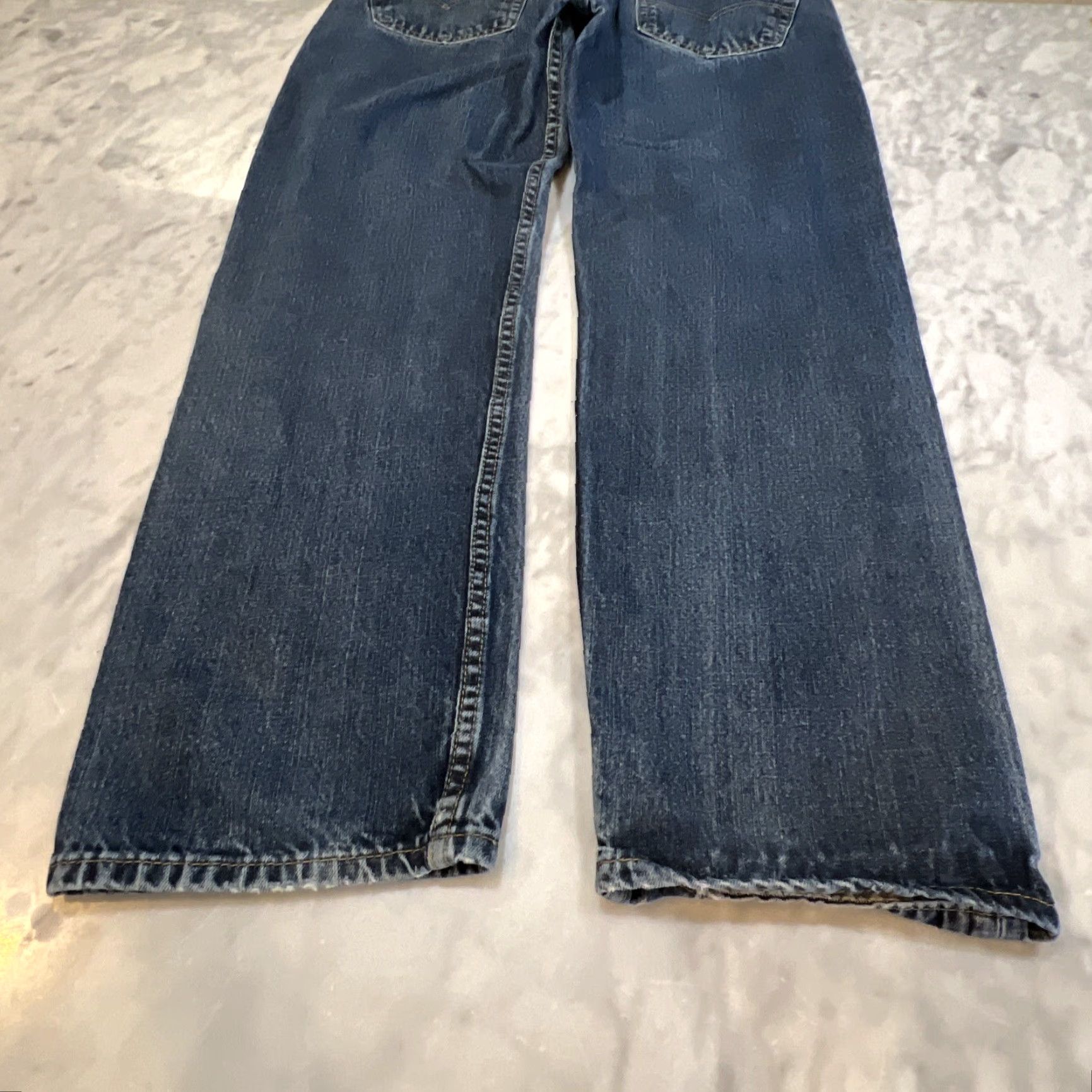 Levi's Levi's 505 Jeans Men Size 36 X 30 Blue Denim Zipper Button Red Tag straight Regular Size US 36 / EU 52 - 7 Thumbnail