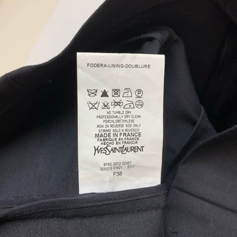 Saint Laurent Paris Saint Laurent Black Hoodie 2504-Nextarrow Size XS / US 0-2 / IT 36-38 - 3 Thumbnail
