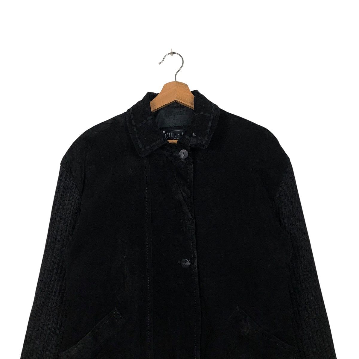 Japanese Brand 🔥VINTAGE CROPPED ARCHIEVE PIGSKINS LEATHER JACKET CIEL-UN Size US M / EU 48-50 / 2 - 5 Thumbnail