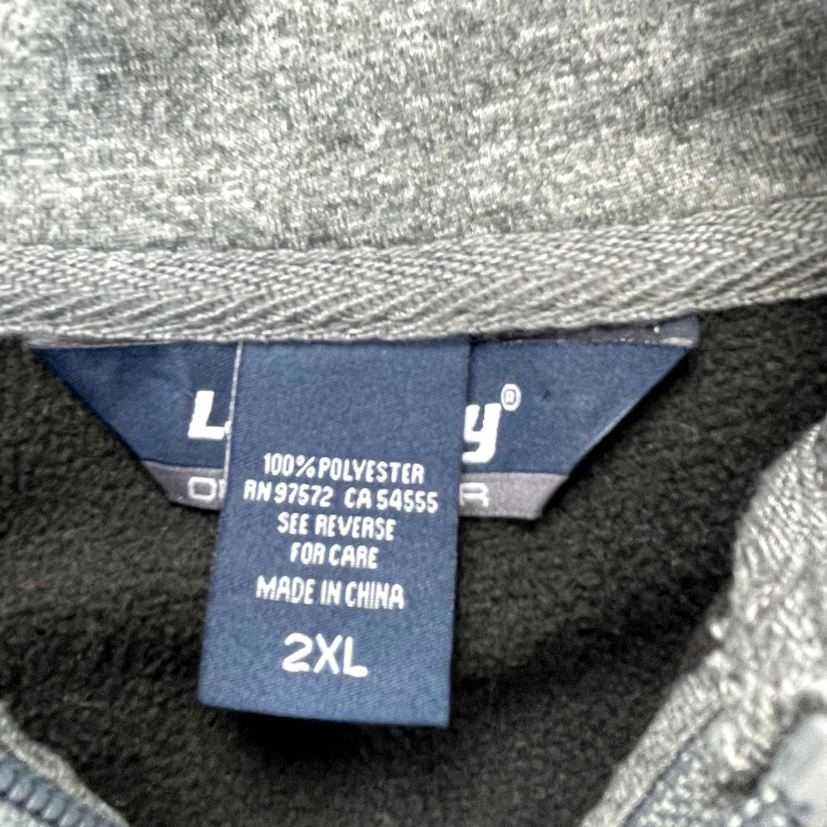 Vintage Heavenly Lake Tahoe Hoodie Men 2XL Gray Fleece Lined Full Zip Logo Landway Hoodie Ski Outdoor Sports Mens Size US XXL / EU 58 / 5 - 5 Thumbnail