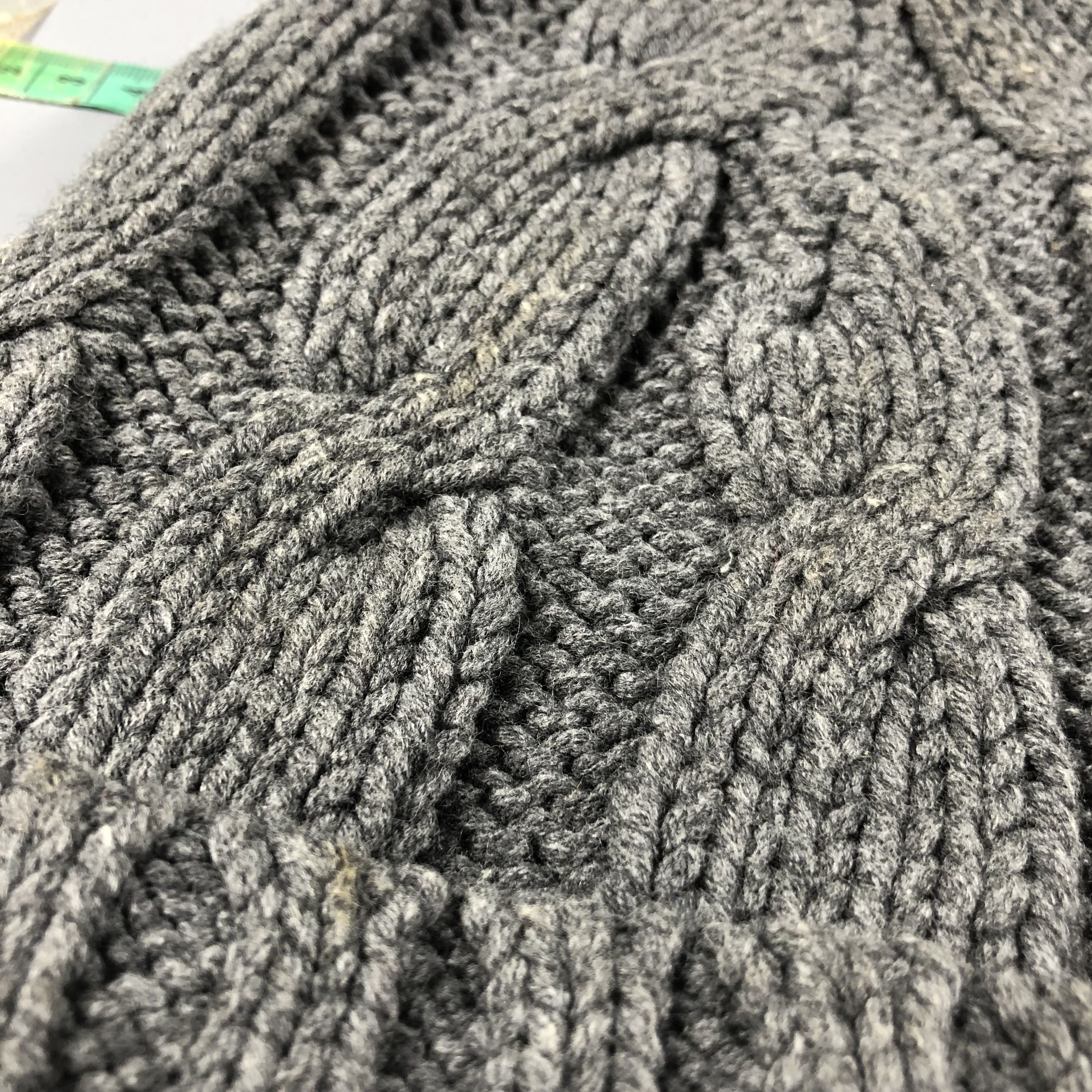 Ermenegildo Zegna Z Zegna Cable Knit Cotton/Wool Beanie Snowcap Snow Hat B1036 Size ONE SIZE - 9 Thumbnail
