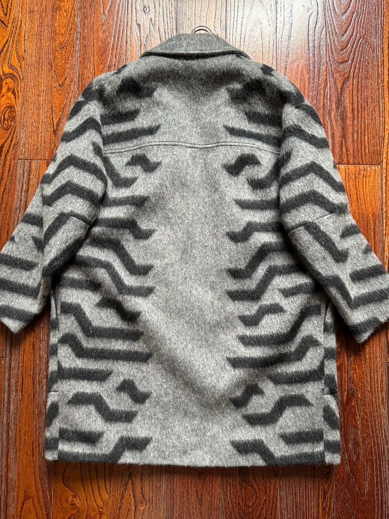 Kenzo KENZO Grayish wool sweater with dark gray sleeves Size XXS / US 00 / IT 34 - 2 Thumbnail