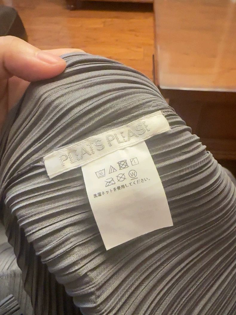 Issey Miyake issey miyake size:3 gray shirt Size XXS / US 00 / IT 34 - 2 Thumbnail
