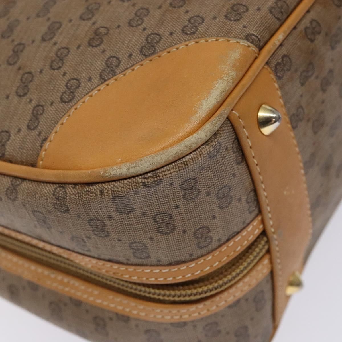 Gucci GUCCI Micro GG Supreme Hand Bag Pvc Beige Gold 000 104 000 Size ONE SIZE - 11 Thumbnail