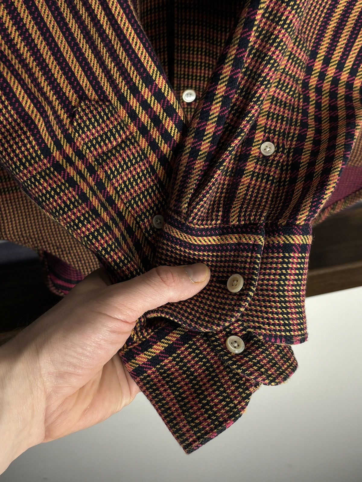 Our Legacy Our Legacy Vintage Checkered Flannel Shirt Size US M / EU 48-50 / 2 - 4 Thumbnail