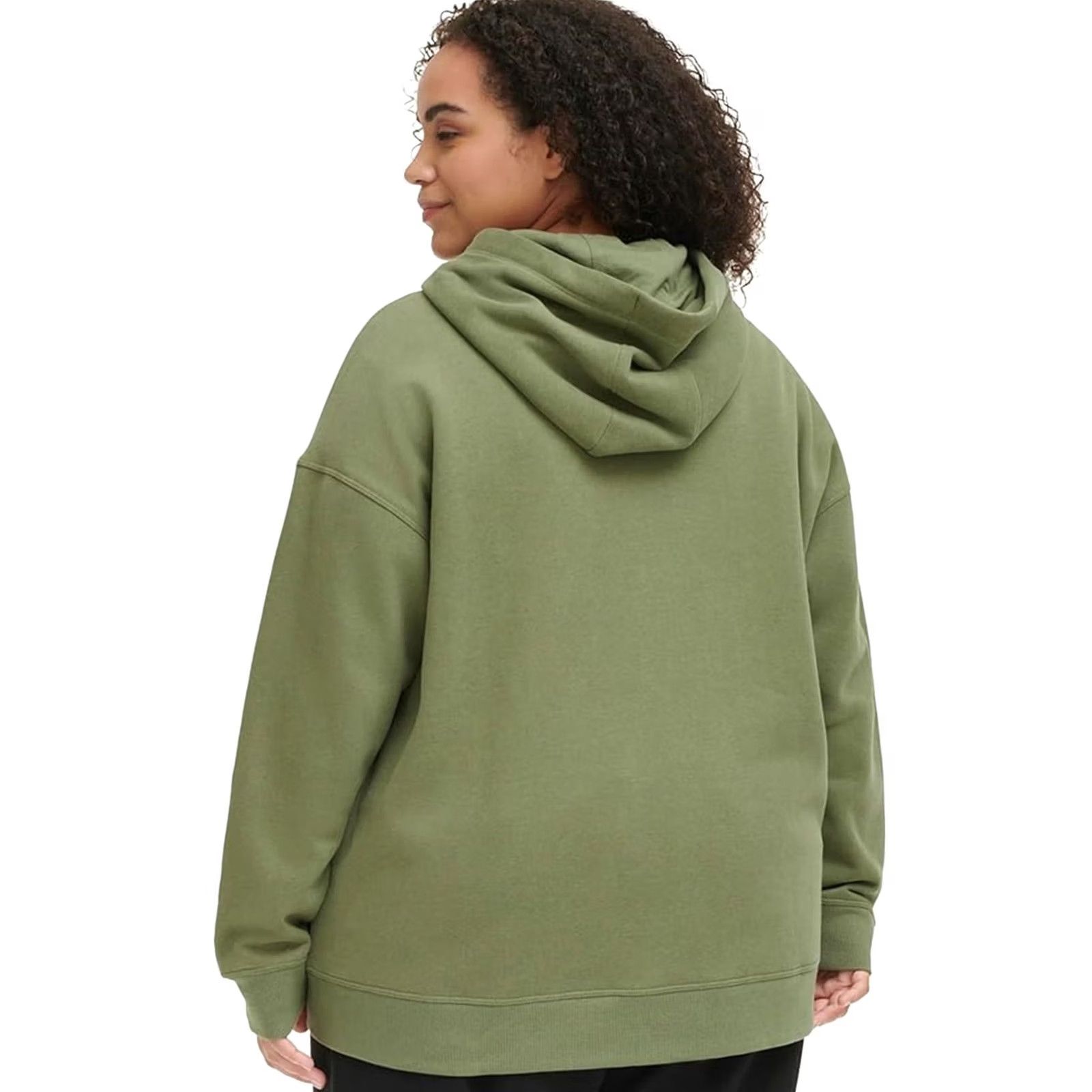 Calvin Klein Calvin Klein Womens Hoodie Sweatshirt green Plus Size 2X Running Logo Tape Size XXL / US 16-18 / IT 52-54 - 3 Thumbnail