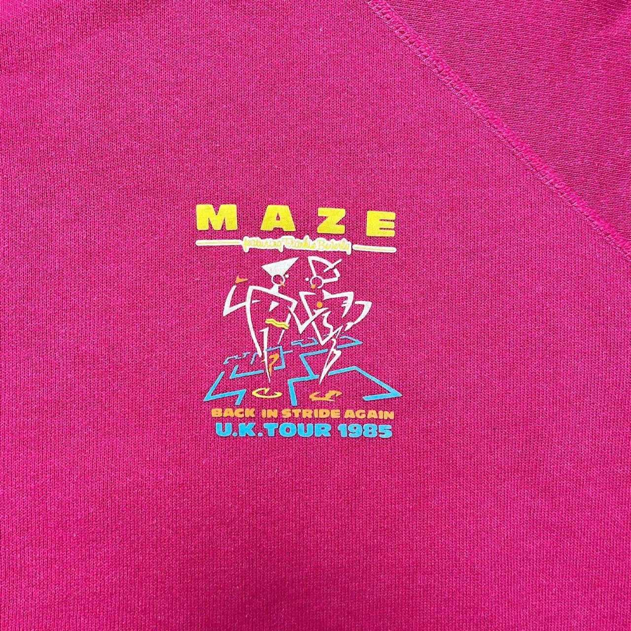 Band Tees Vintage 1985 Maze & Frankie Beverly UK Tour Sweatshirt M Size US M / EU 48-50 / 2 - 3 Thumbnail