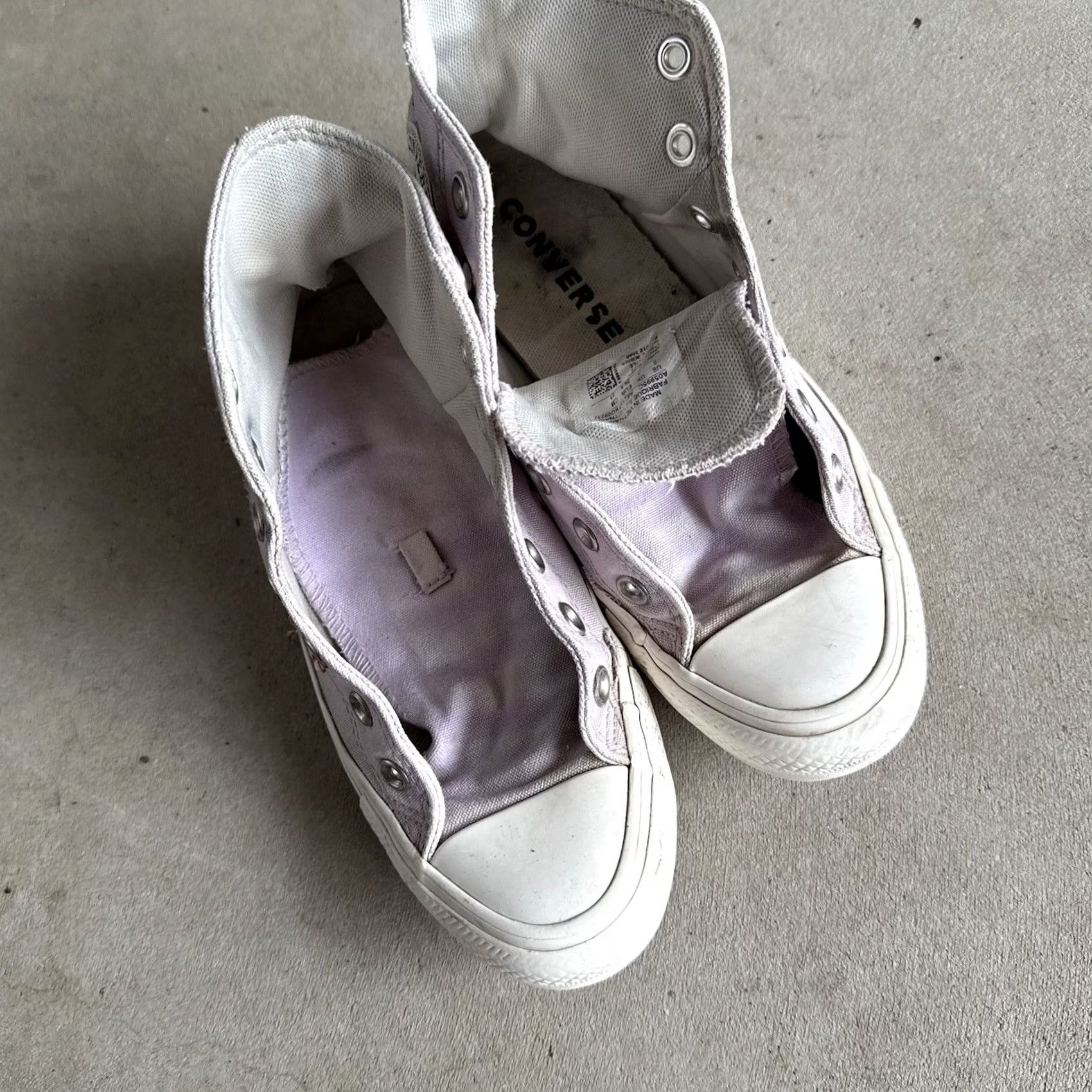 Converse Converse Chuck Taylor All Star Shoes Womens Size 6 Purple Hi Top Butterfly Wings Sneakers Size S / US 4 / IT 40 - 4 Thumbnail