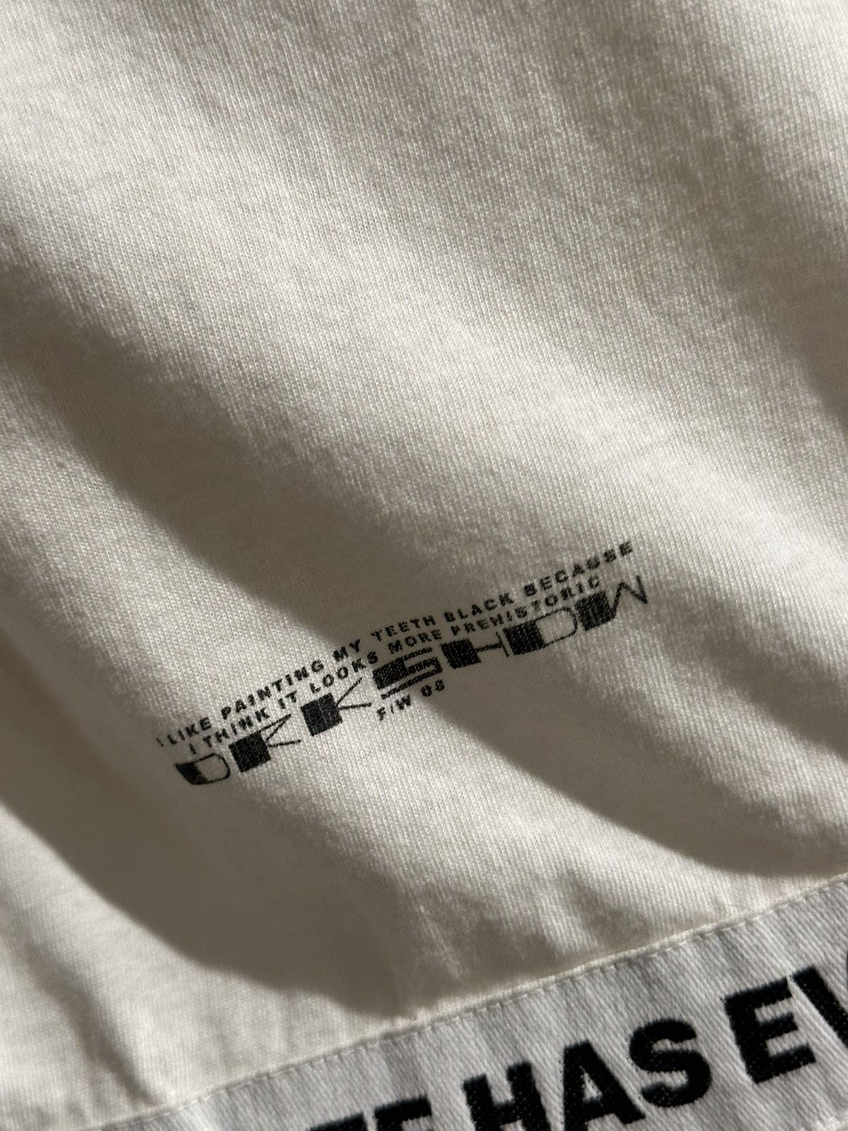 Rick Owens FW08 Stag TVHOKB Patch Tee Size US M / EU 48-50 / 2 - 4 Thumbnail