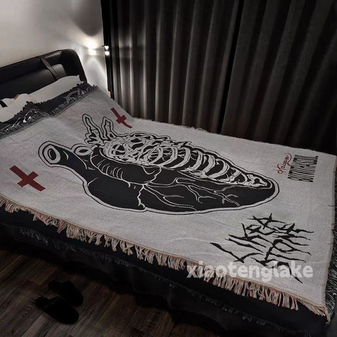 Designer × Japanese Brand × Vintage Utility custom pattern graphic hiphop tattoo tapestry Size ONE SIZE - 8 Thumbnail