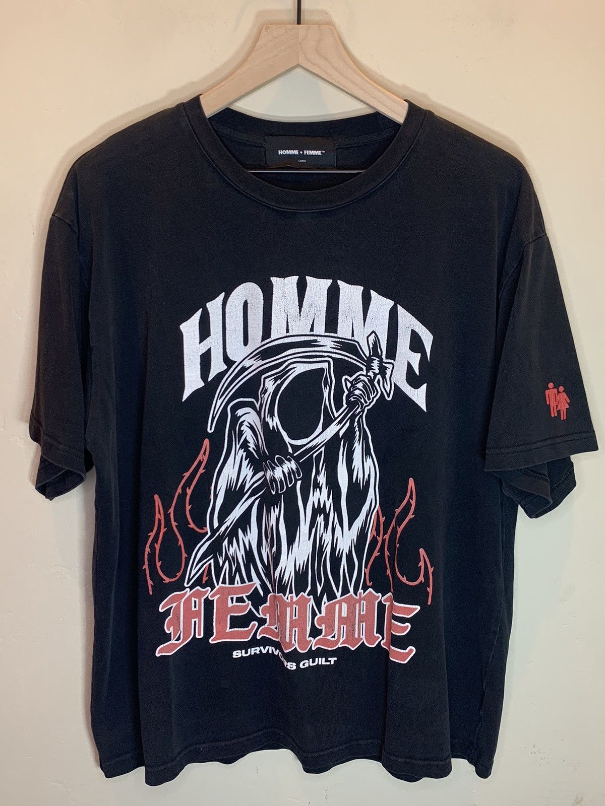 Homme + Femme La *RARE* Mozzy x Homme Femme Oak Park Rap Tee Shirt Size US L / EU 52-54 / 3 - 1 Thumbnail