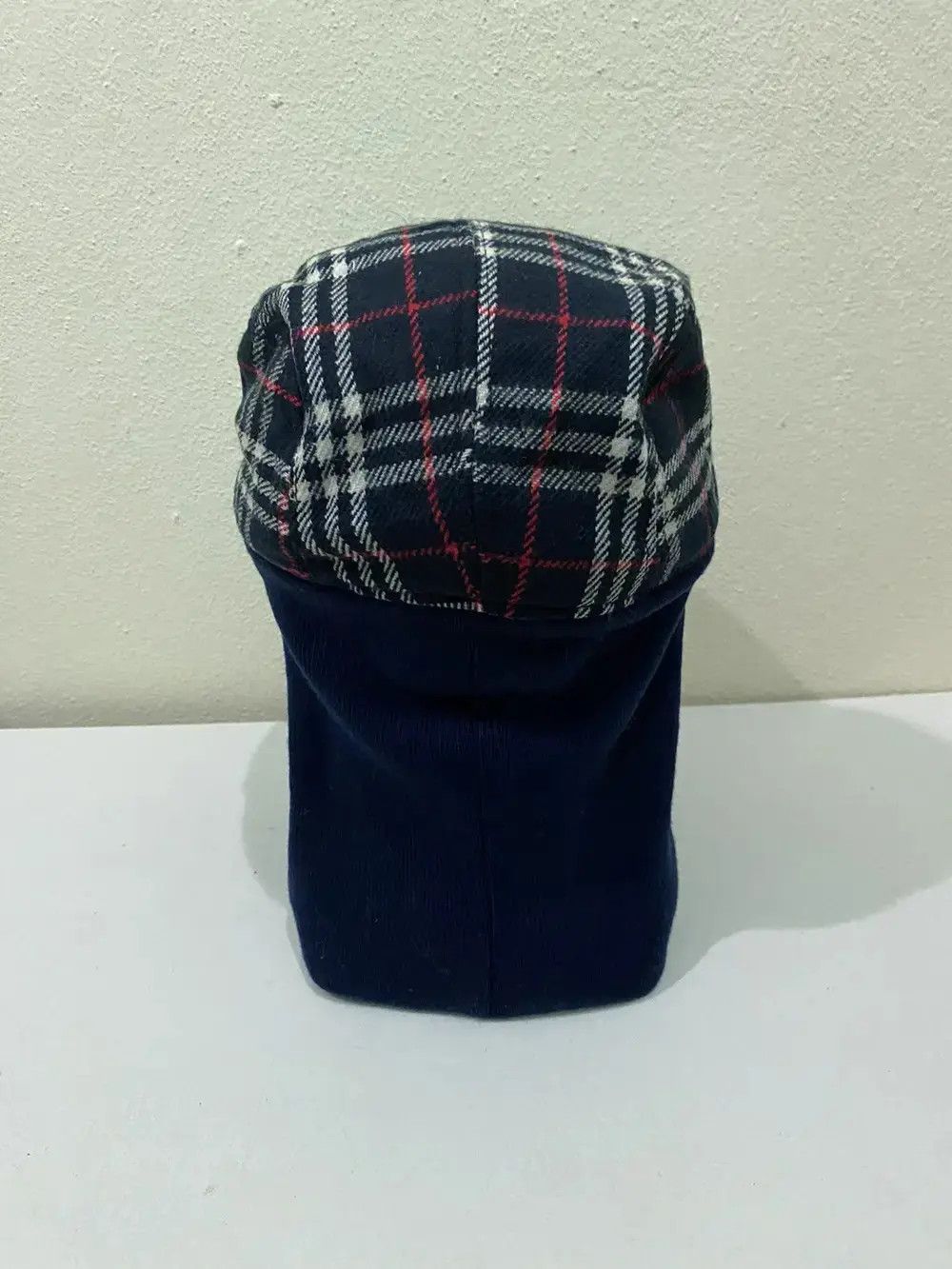 Japanese Brand × Vintage Vintage LPGA Tour Balaclava Plaid Tartan Hat Size ONE SIZE - 4 Thumbnail