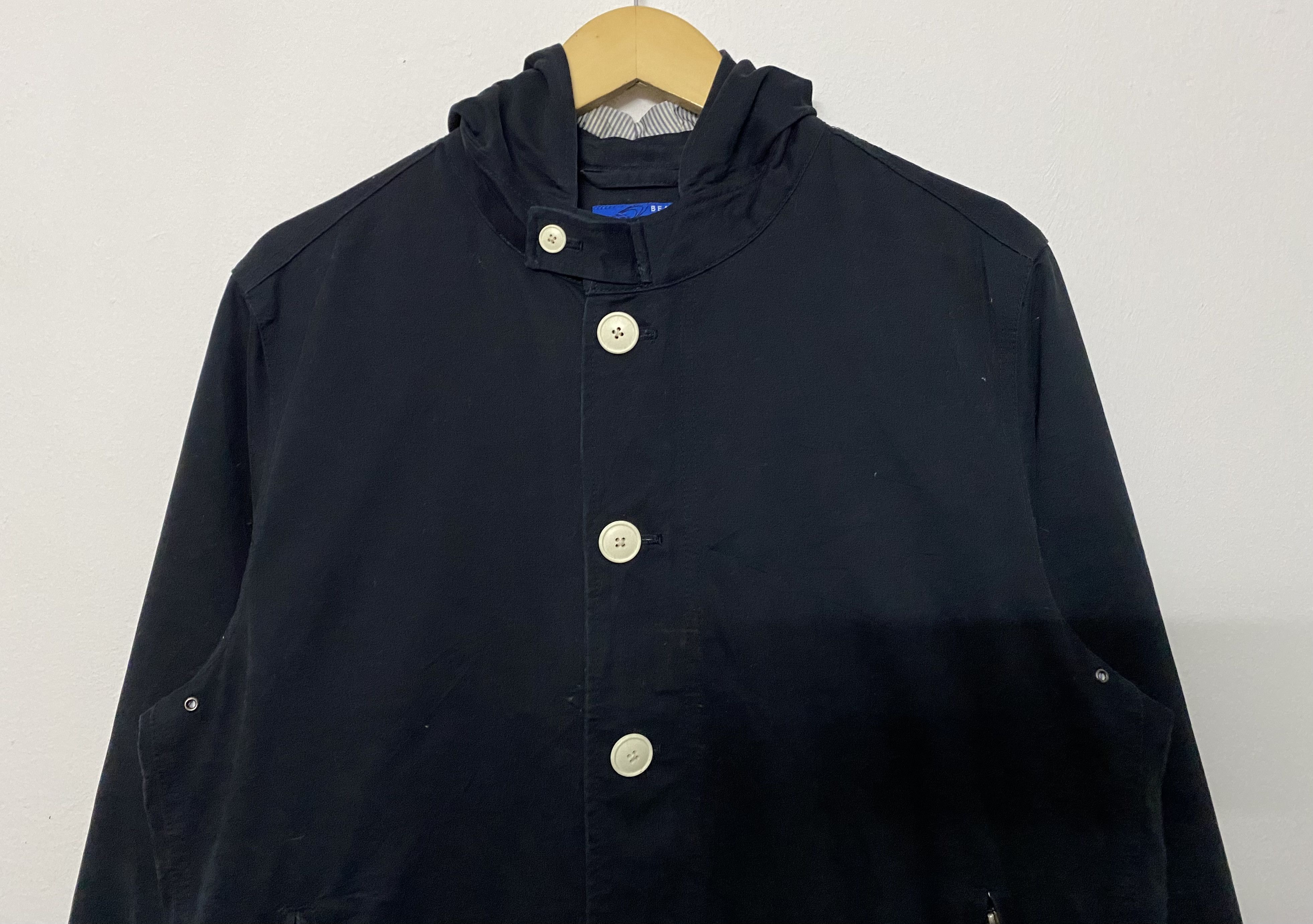 Beams Plus Beams Plus Style Navy Utility Jacket Hood Men's Size Large Size US L / EU 52-54 / 3 - 4 Thumbnail