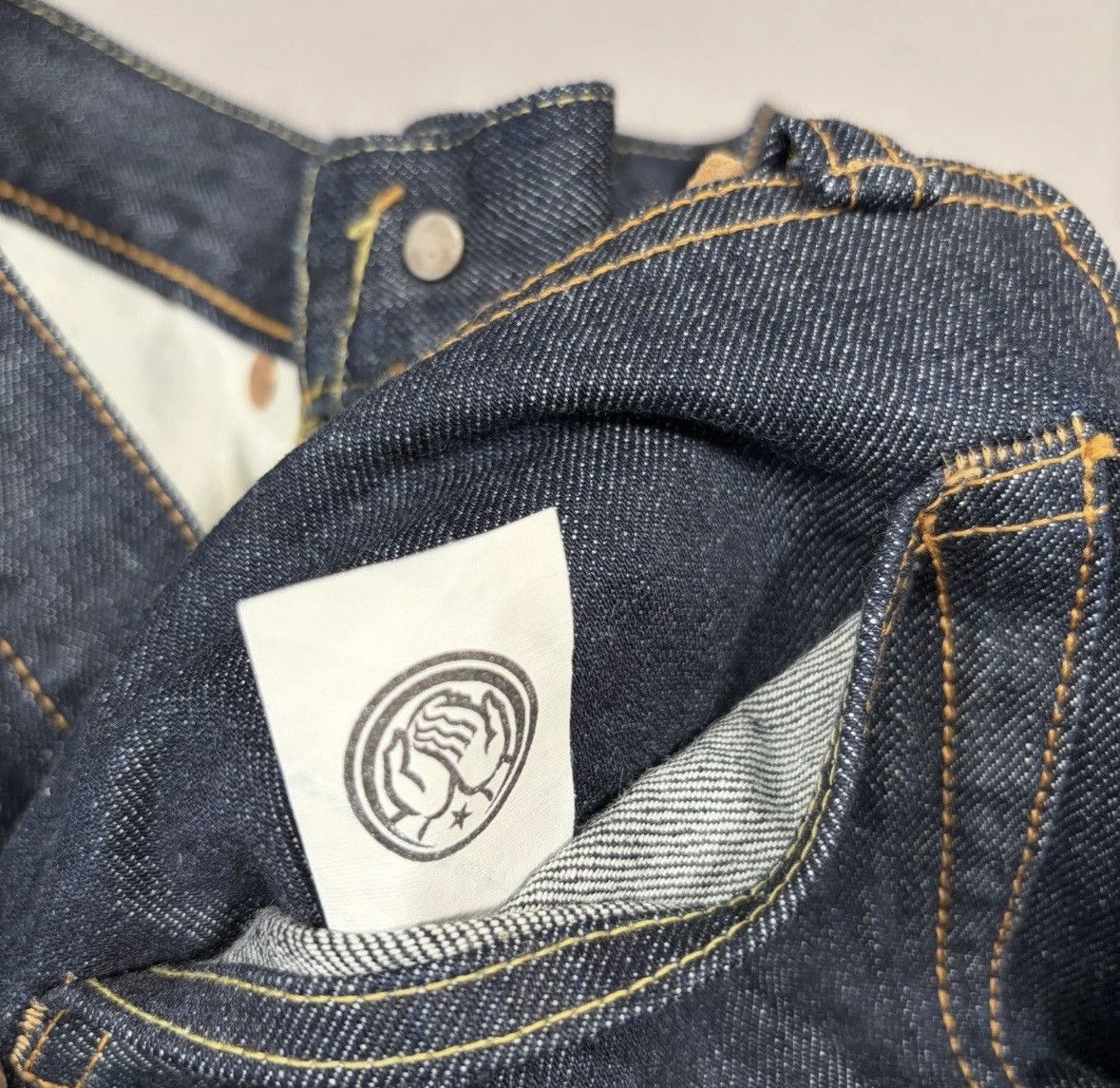 Kapital Kapital Blue Hands Flared Denim Jeans Size US 29 - 7 Thumbnail