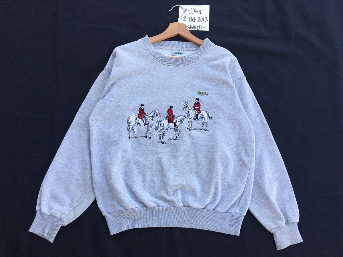 Lacoste Rare Vintage Lacoste Sweater Size US L / EU 52-54 / 3 - 1 Thumbnail