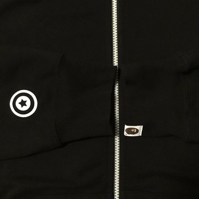Bape 💫Glow in the dark💫 BAPE DIGITAL SHARK FULL ZIP HOODIE APE Size US XL / EU 56 / 4 - 6 Thumbnail