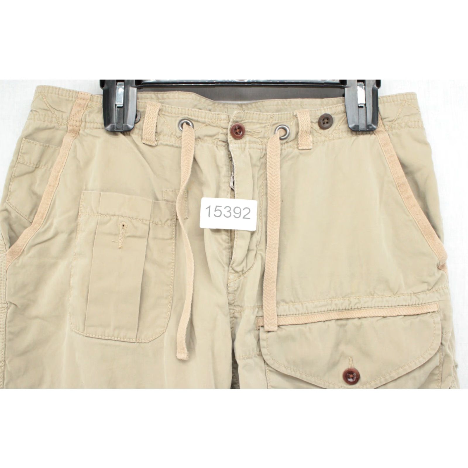 Polo Ralph Lauren VTG Polo Ralph Lauren Cargo Shorts Mens 32 Khaki Military Paratrooper Utility Cargo Shorts Size US XS / EU 42 / 0 - 6 Thumbnail