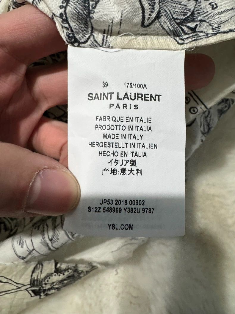 Yves Saint Laurent saint laurent size 39 Dream Tour Short Sleeve Shirt 2501-Ne Size US M / EU 48-50 / 2 - 5 Thumbnail