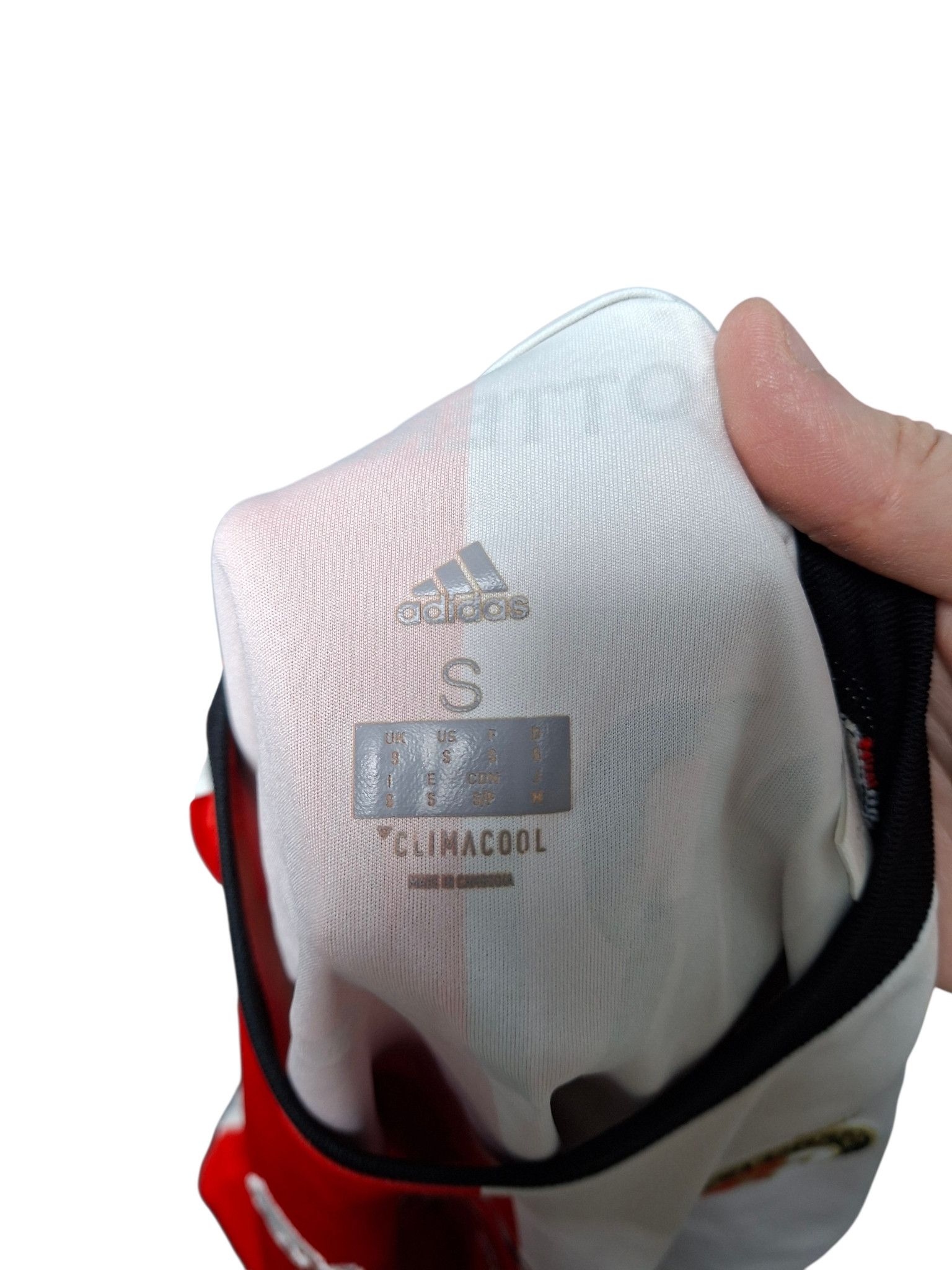 Adidas TOORNSTRA FEYENOORD ADIDAS VINTAGE 2017/2018 SOCCER JERSEY Size US S / EU 44-46 / 1 - 5 Thumbnail