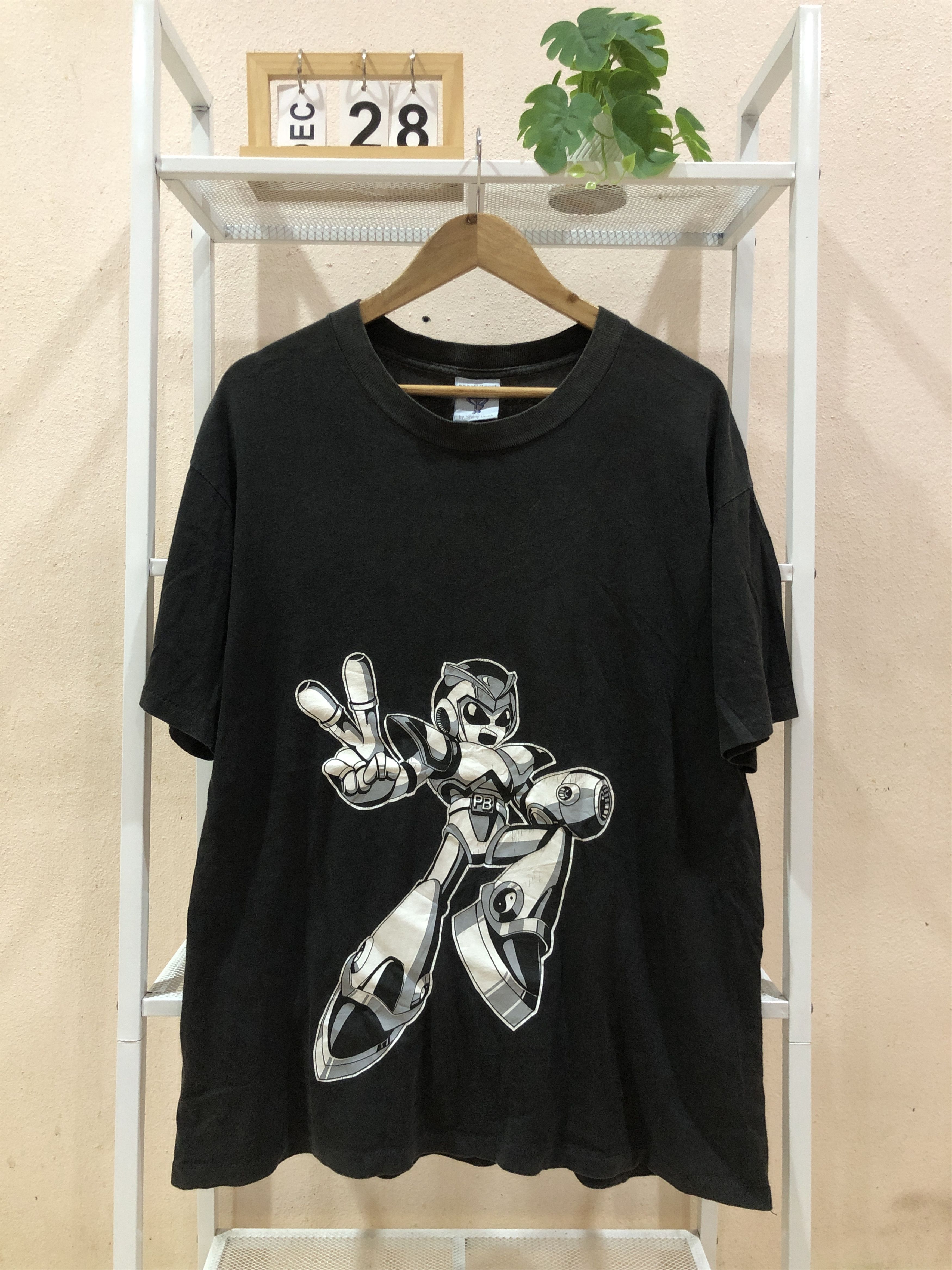 Anime Vintage Peace Bomb Techno Robot Inspired Mega Man Video Game Size US L / EU 52-54 / 3 - 1 Thumbnail