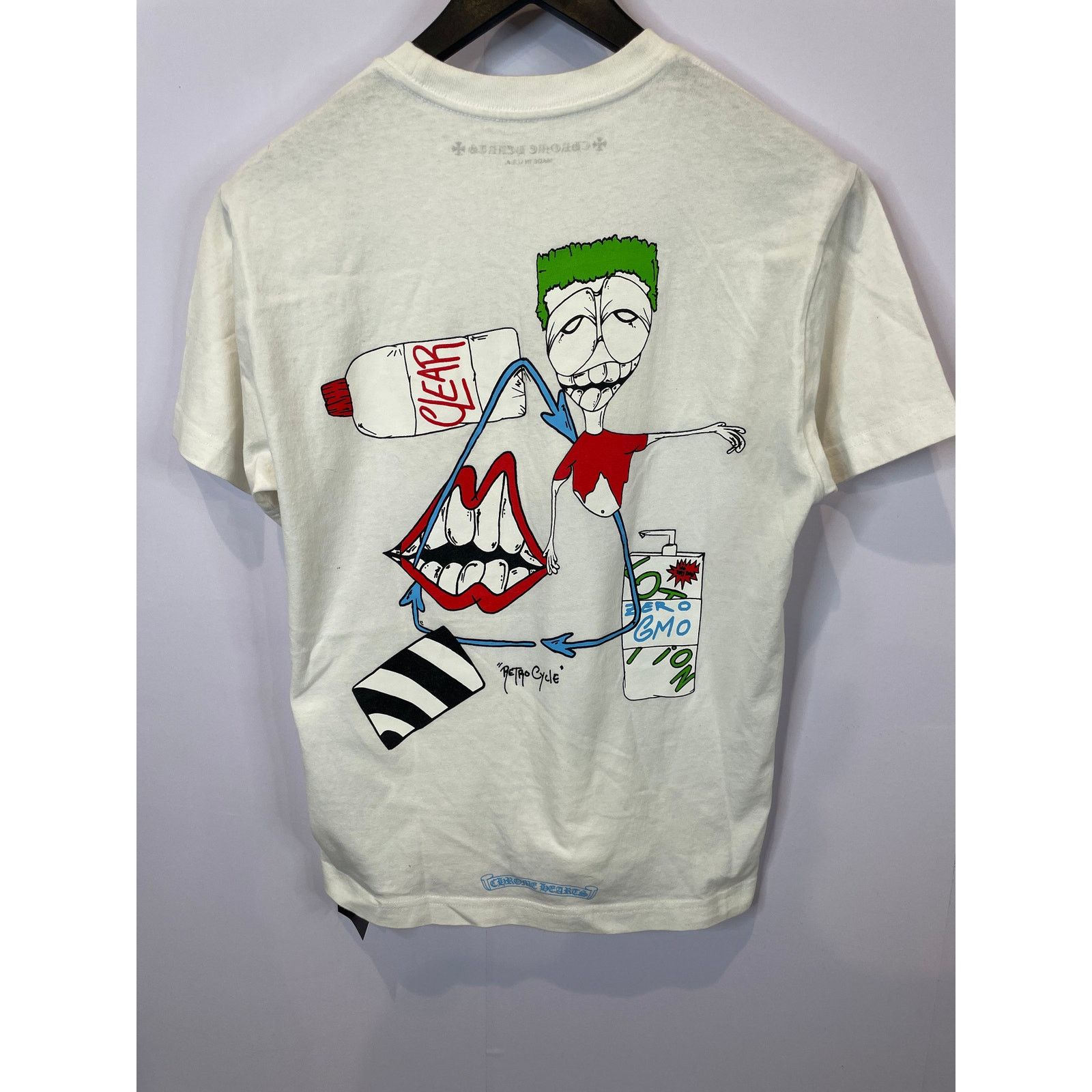 Chrome Hearts Chrome Hearts Matty Boy Colorblind Tee White Used Small Size US S / EU 44-46 / 1 - 2 Thumbnail