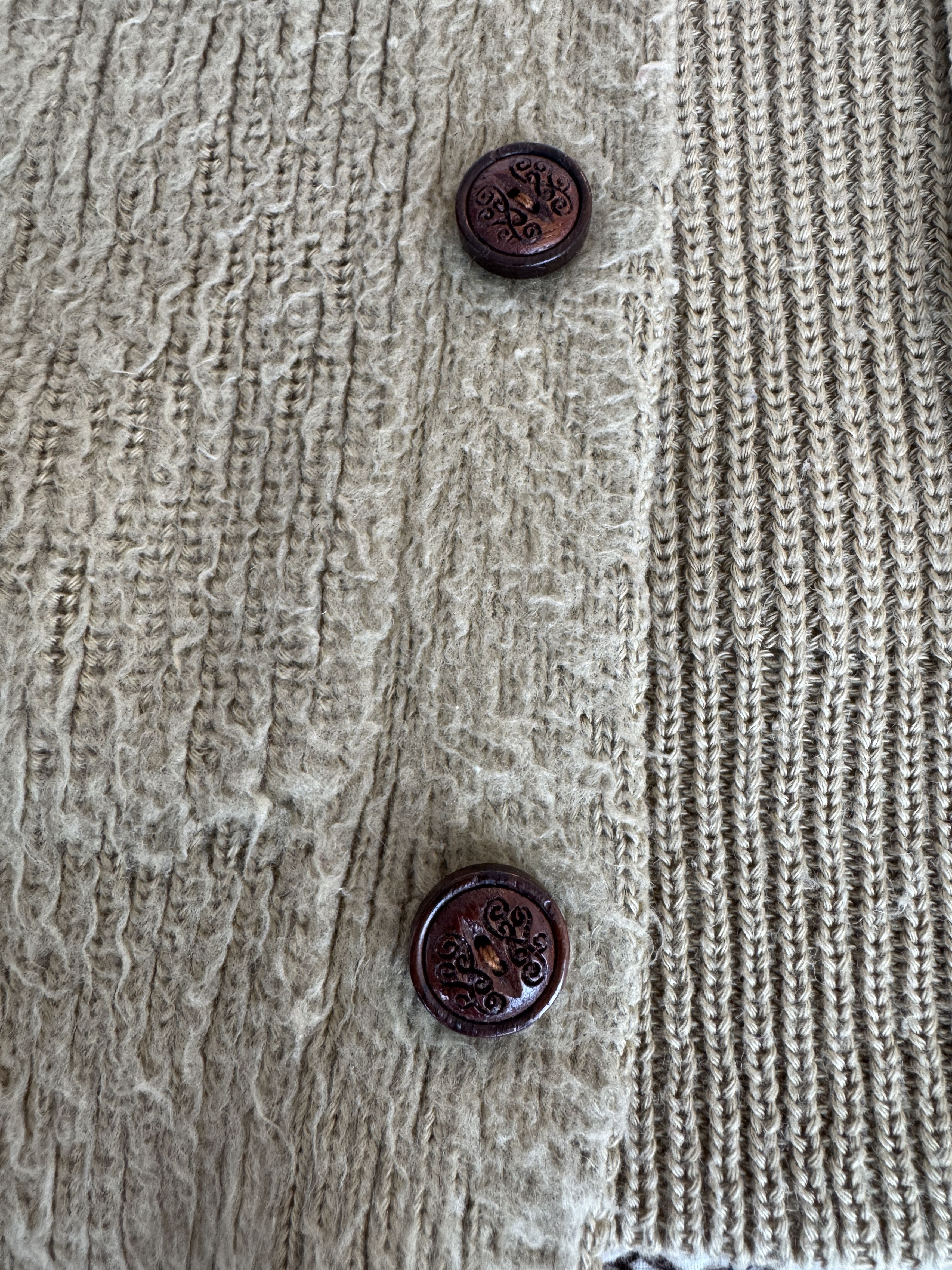 Number (N)ine NUMBER (N)INE - TOUCH ME I'M SICK MOHAIR CARDIGAN GOLD SZ 2 Size US M / EU 48-50 / 2 - 7 Thumbnail
