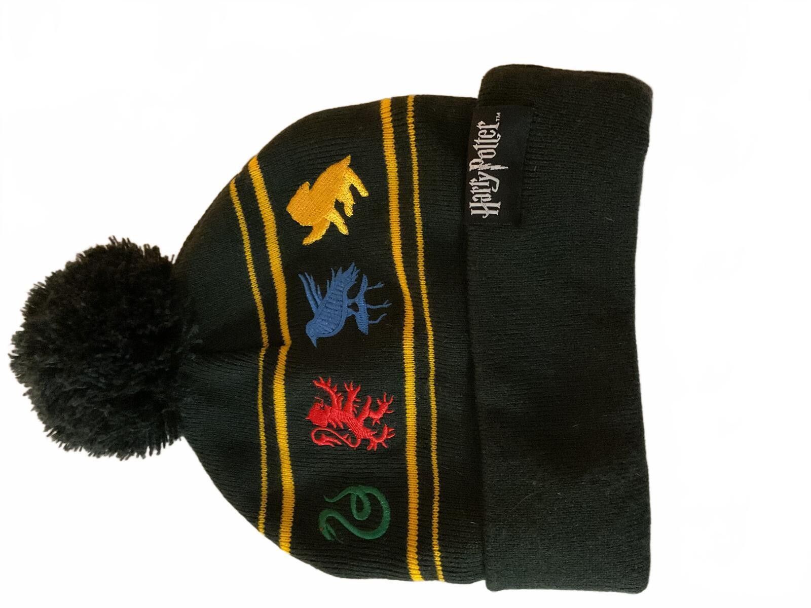 Other Harry Potter Hogwarts Knit Beanie Hat with Pom Pom Size ONE SIZE - 2 Thumbnail