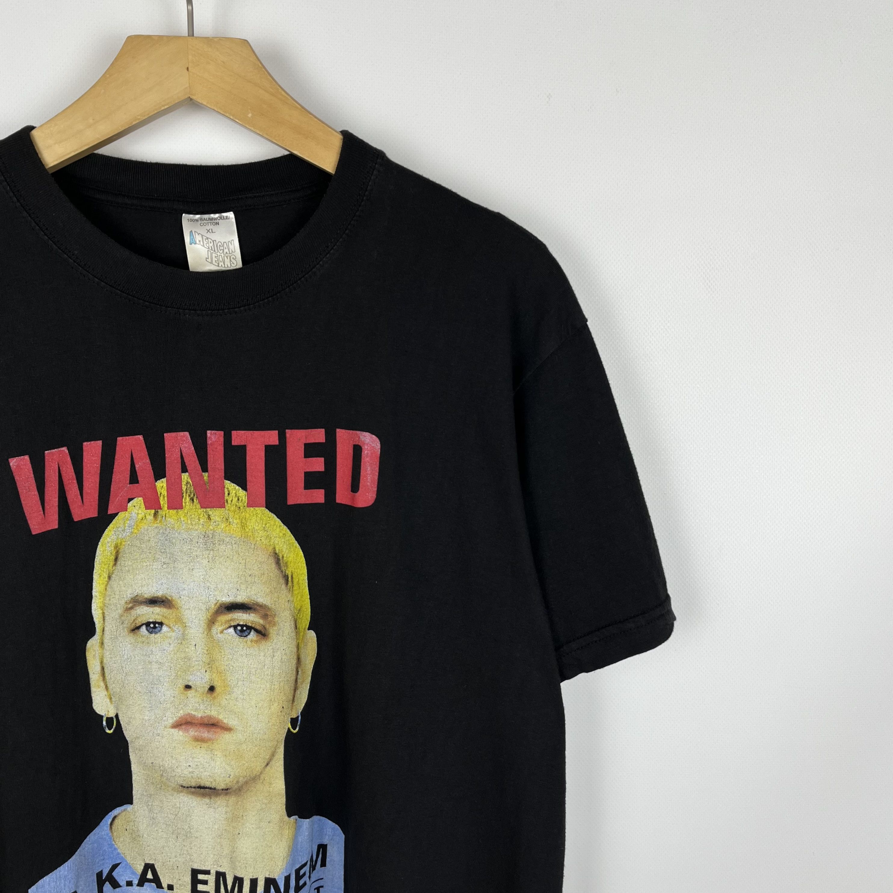 Rap Tees Vintage Eminem Wanted Rap Hip-Hop T Shirt 2000’s Size US M / EU 48-50 / 2 - 2 Thumbnail